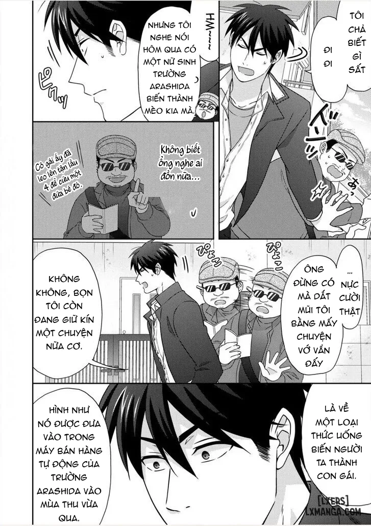 HentaiVN.net - Ảnh 14 - Nyotaika Yankee Gakuen: Ore no Hajimete, Nerawaretemasu! - Chap 50.2