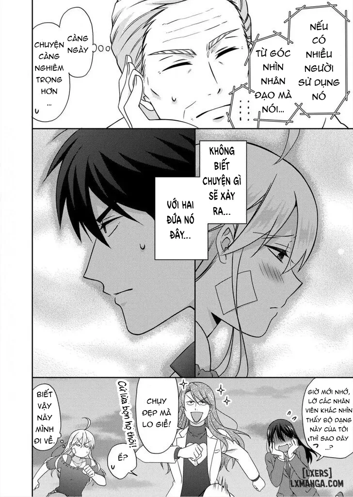 HentaiVN.net - Ảnh 16 - Nyotaika Yankee Gakuen: Ore no Hajimete, Nerawaretemasu! - Chap 50.2