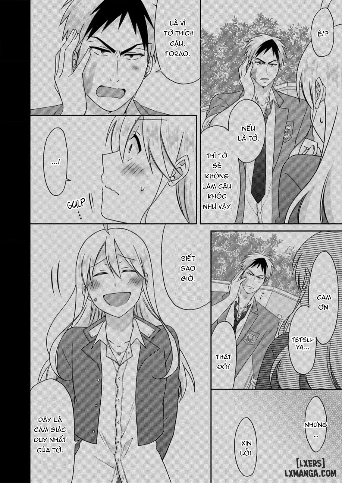 HentaiVN.net - Ảnh 10 - Nyotaika Yankee Gakuen: Ore no Hajimete, Nerawaretemasu! - Chap 51