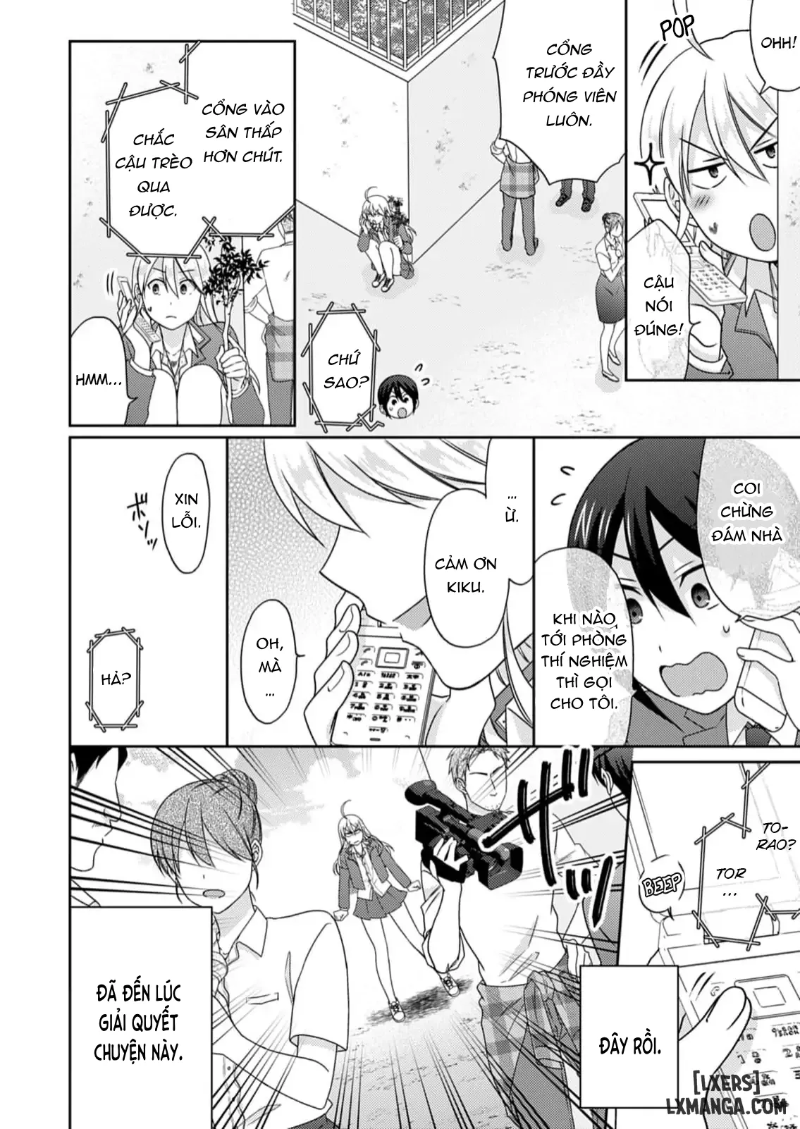 HentaiVN.net - Ảnh 24 - Nyotaika Yankee Gakuen: Ore no Hajimete, Nerawaretemasu! - Chap 51