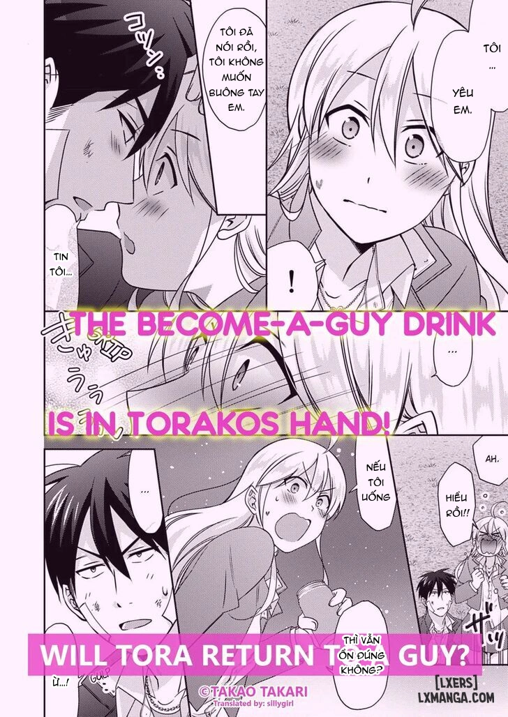HentaiVN.net - Ảnh 20 - Nyotaika Yankee Gakuen: Ore no Hajimete, Nerawaretemasu! - Chap 52.2