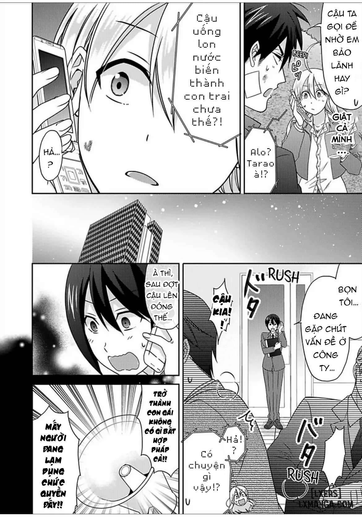 HentaiVN.net - Ảnh 10 - Nyotaika Yankee Gakuen: Ore no Hajimete, Nerawaretemasu! - Chap 53