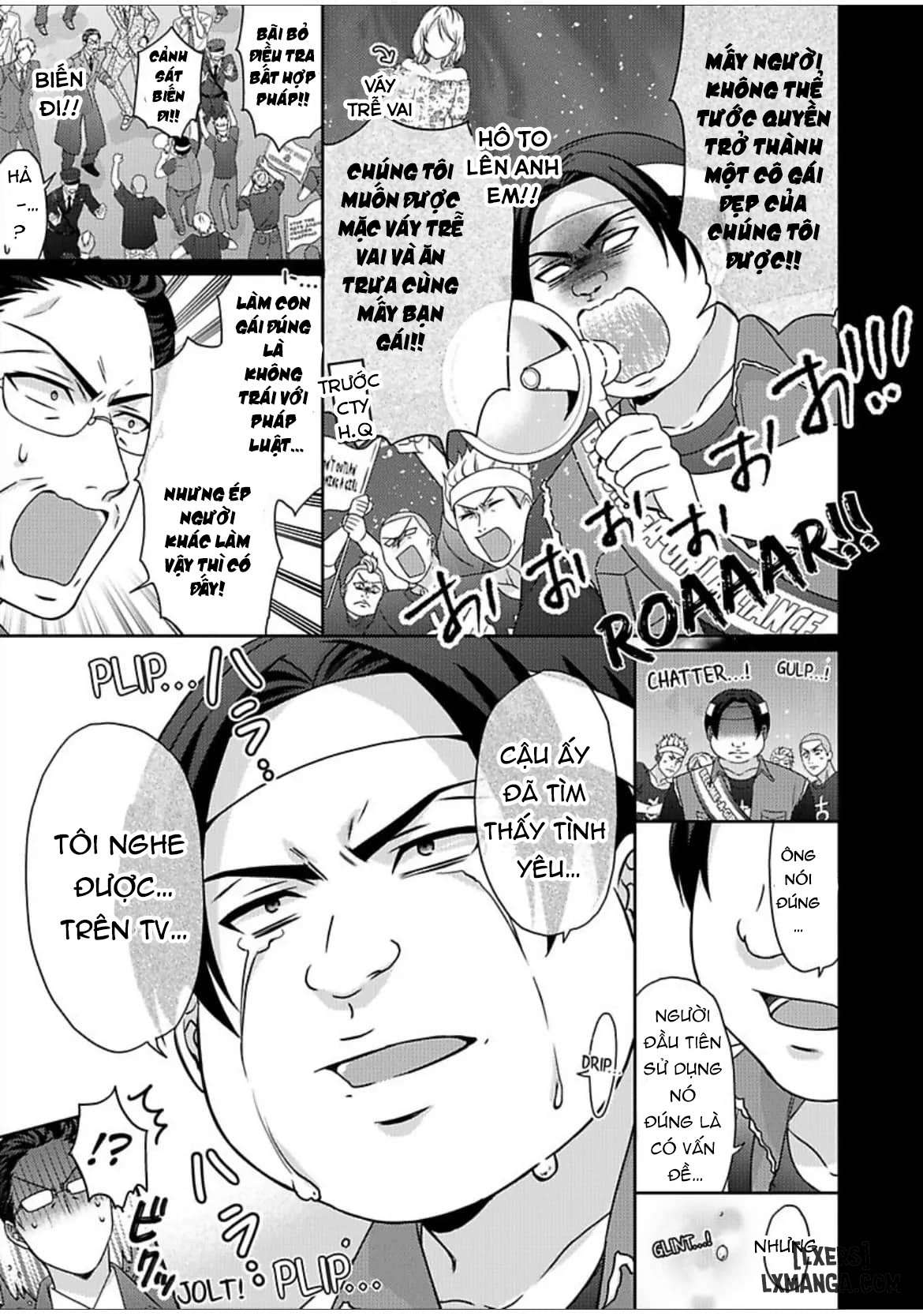 HentaiVN.net - Ảnh 11 - Nyotaika Yankee Gakuen: Ore no Hajimete, Nerawaretemasu! - Chap 53