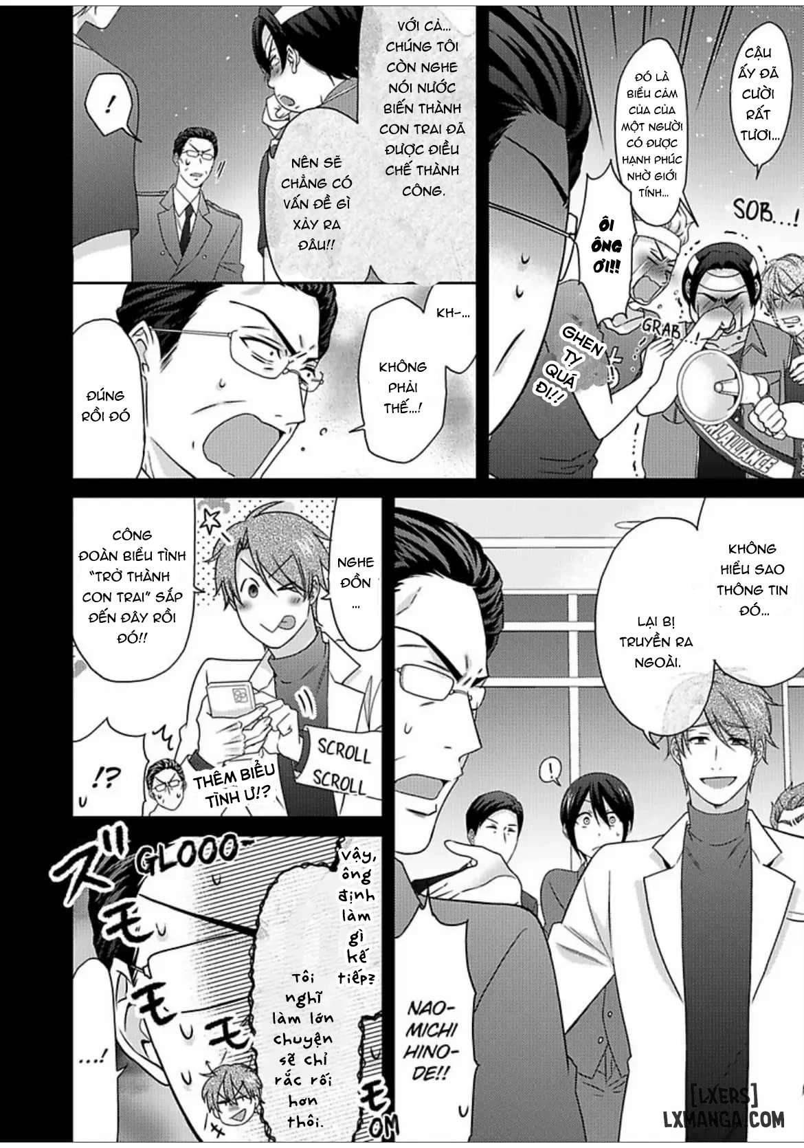 HentaiVN.net - Ảnh 12 - Nyotaika Yankee Gakuen: Ore no Hajimete, Nerawaretemasu! - Chap 53