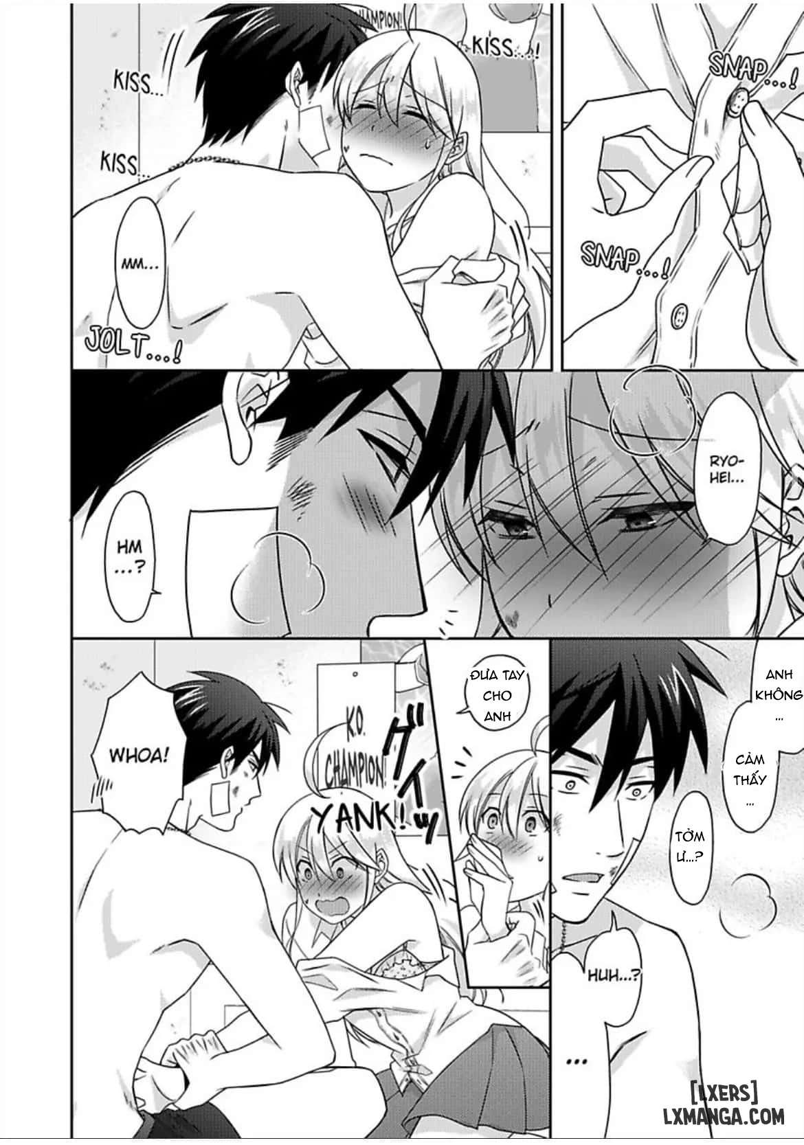 HentaiVN.net - Ảnh 17 - Nyotaika Yankee Gakuen: Ore no Hajimete, Nerawaretemasu! - Chap 53