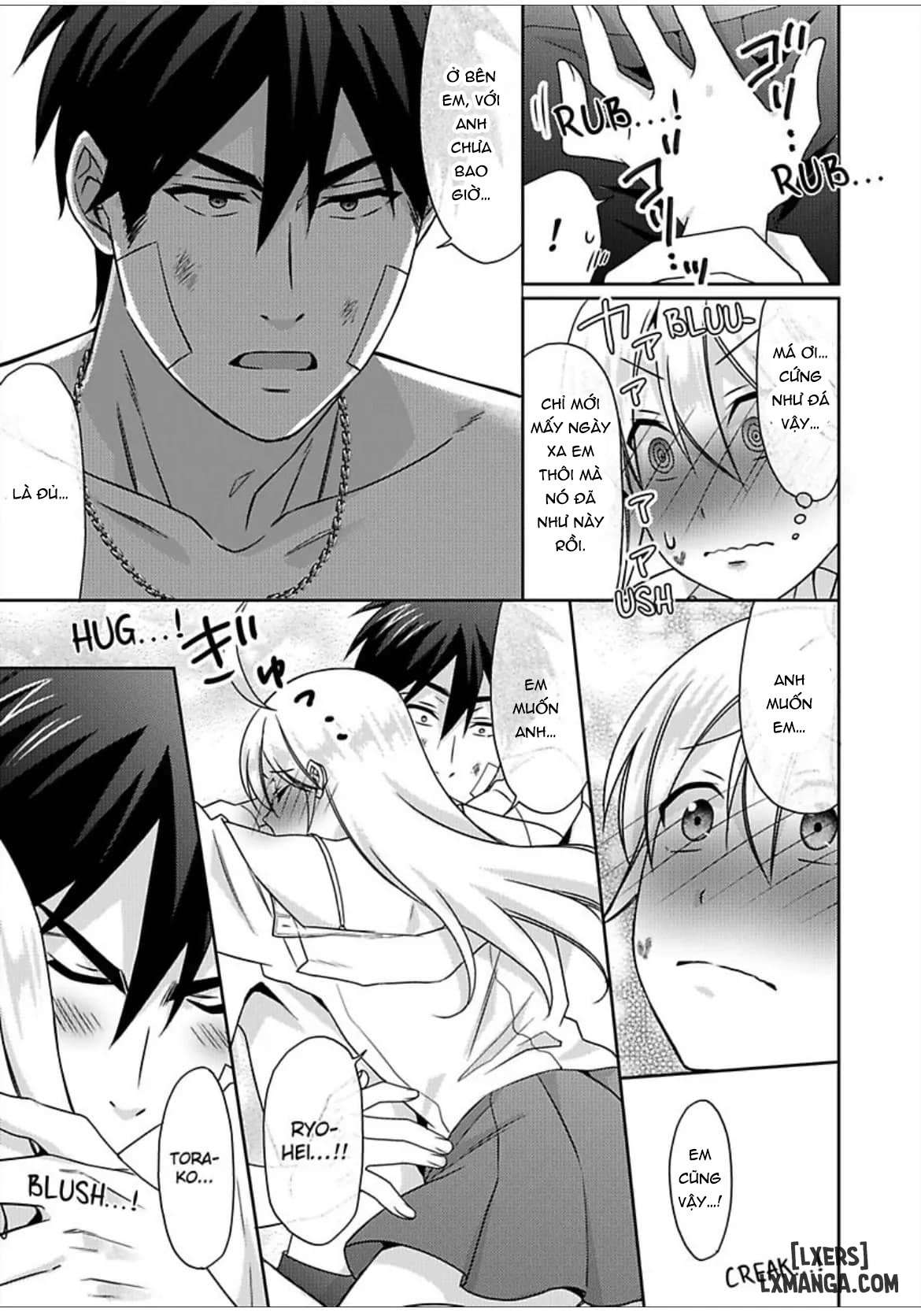 HentaiVN.net - Ảnh 18 - Nyotaika Yankee Gakuen: Ore no Hajimete, Nerawaretemasu! - Chap 53