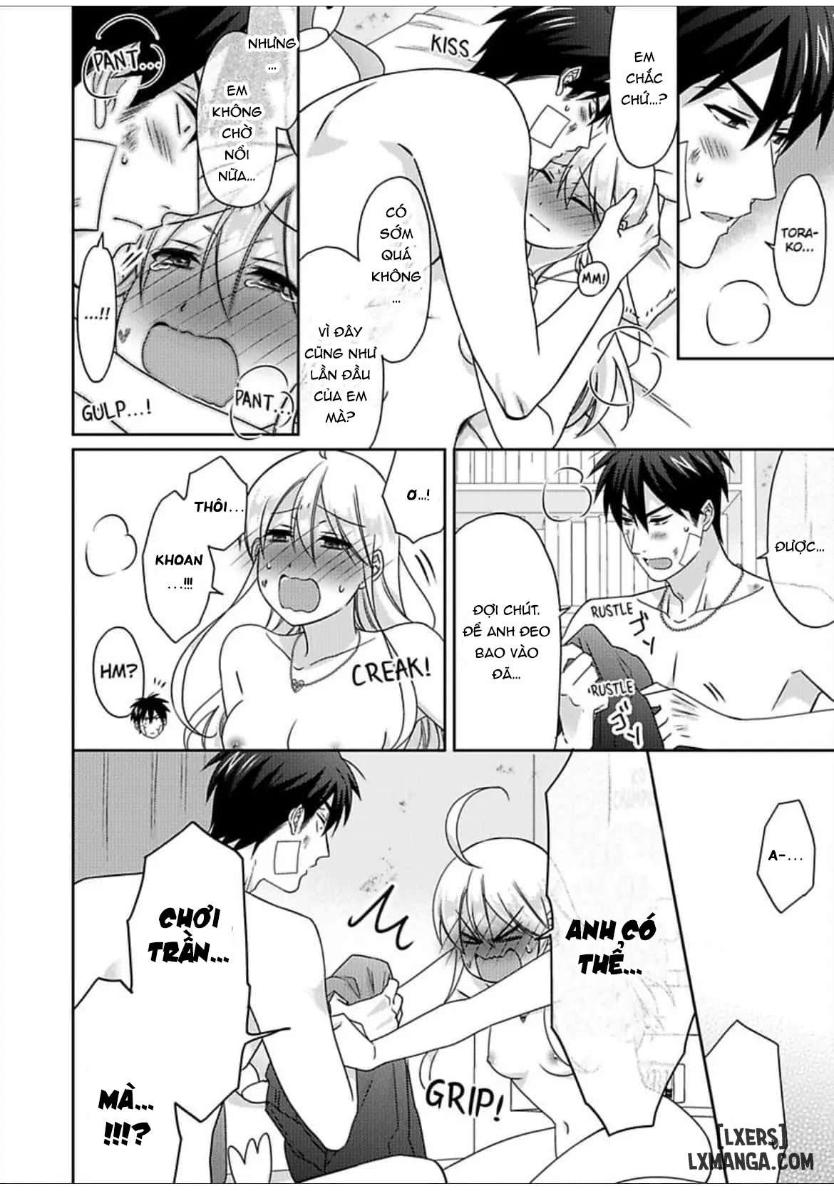 HentaiVN.net - Ảnh 23 - Nyotaika Yankee Gakuen: Ore no Hajimete, Nerawaretemasu! - Chap 53