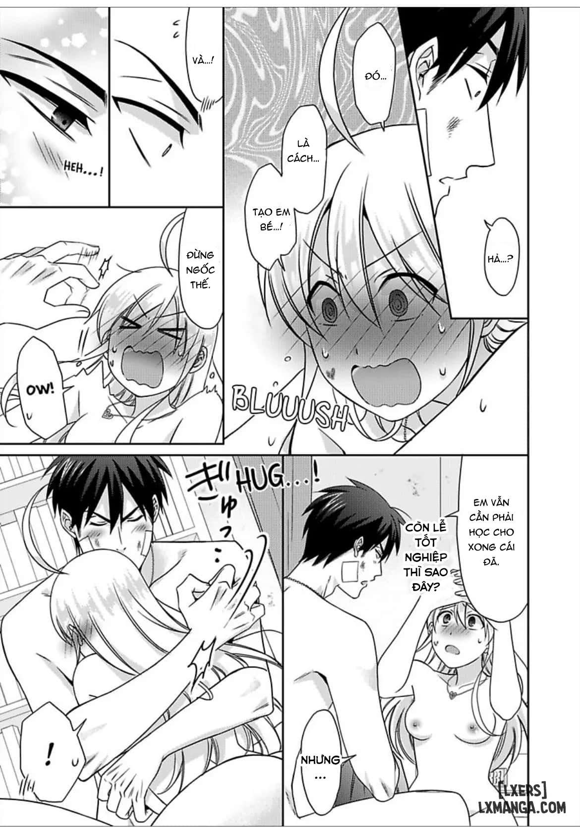 HentaiVN.net - Ảnh 24 - Nyotaika Yankee Gakuen: Ore no Hajimete, Nerawaretemasu! - Chap 53