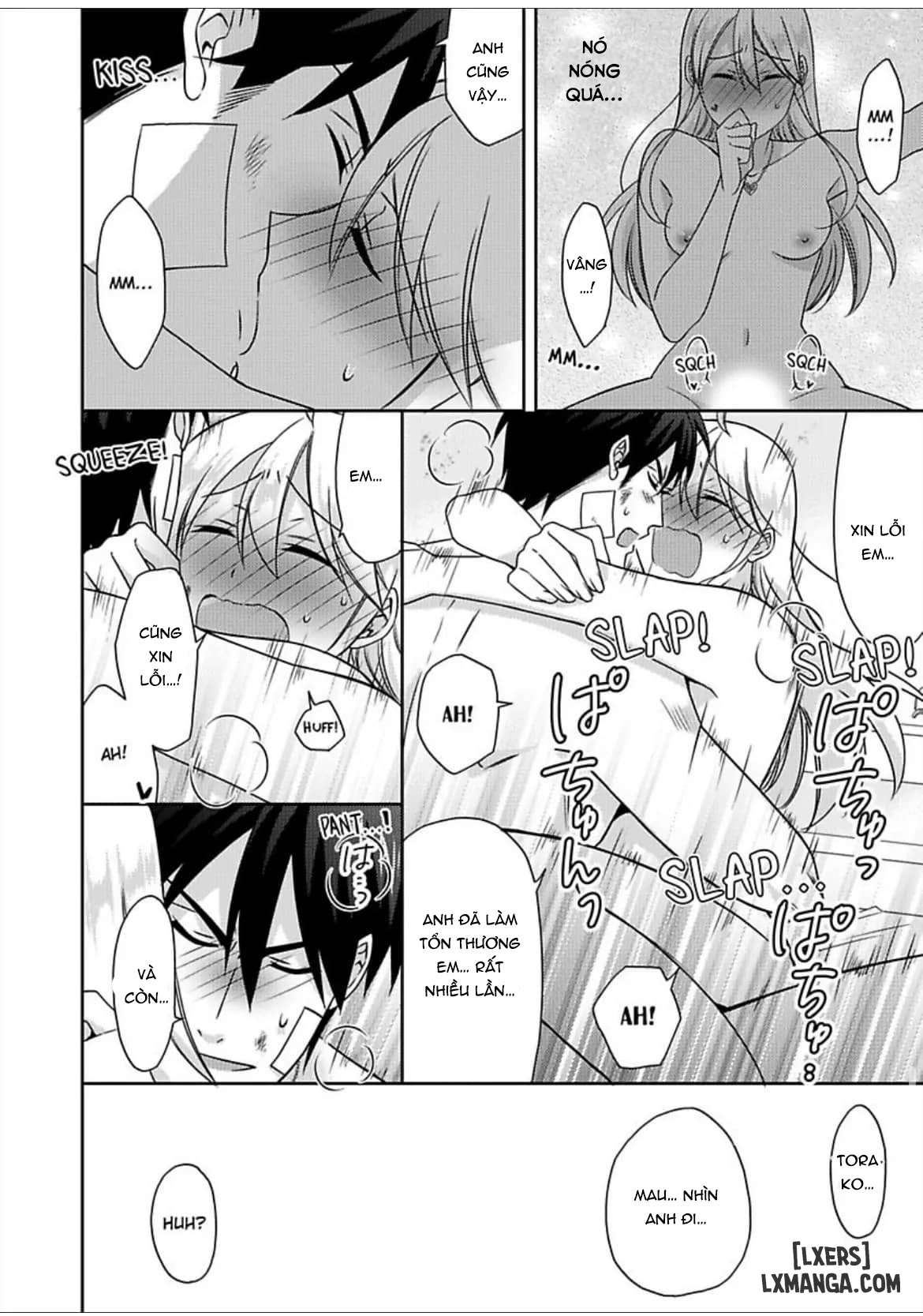 HentaiVN.net - Ảnh 27 - Nyotaika Yankee Gakuen: Ore no Hajimete, Nerawaretemasu! - Chap 53