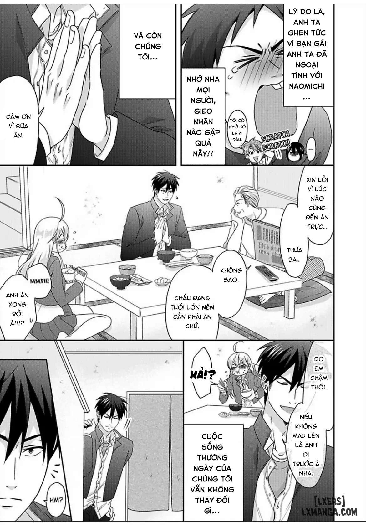HentaiVN.net - Ảnh 33 - Nyotaika Yankee Gakuen: Ore no Hajimete, Nerawaretemasu! - Chap 53