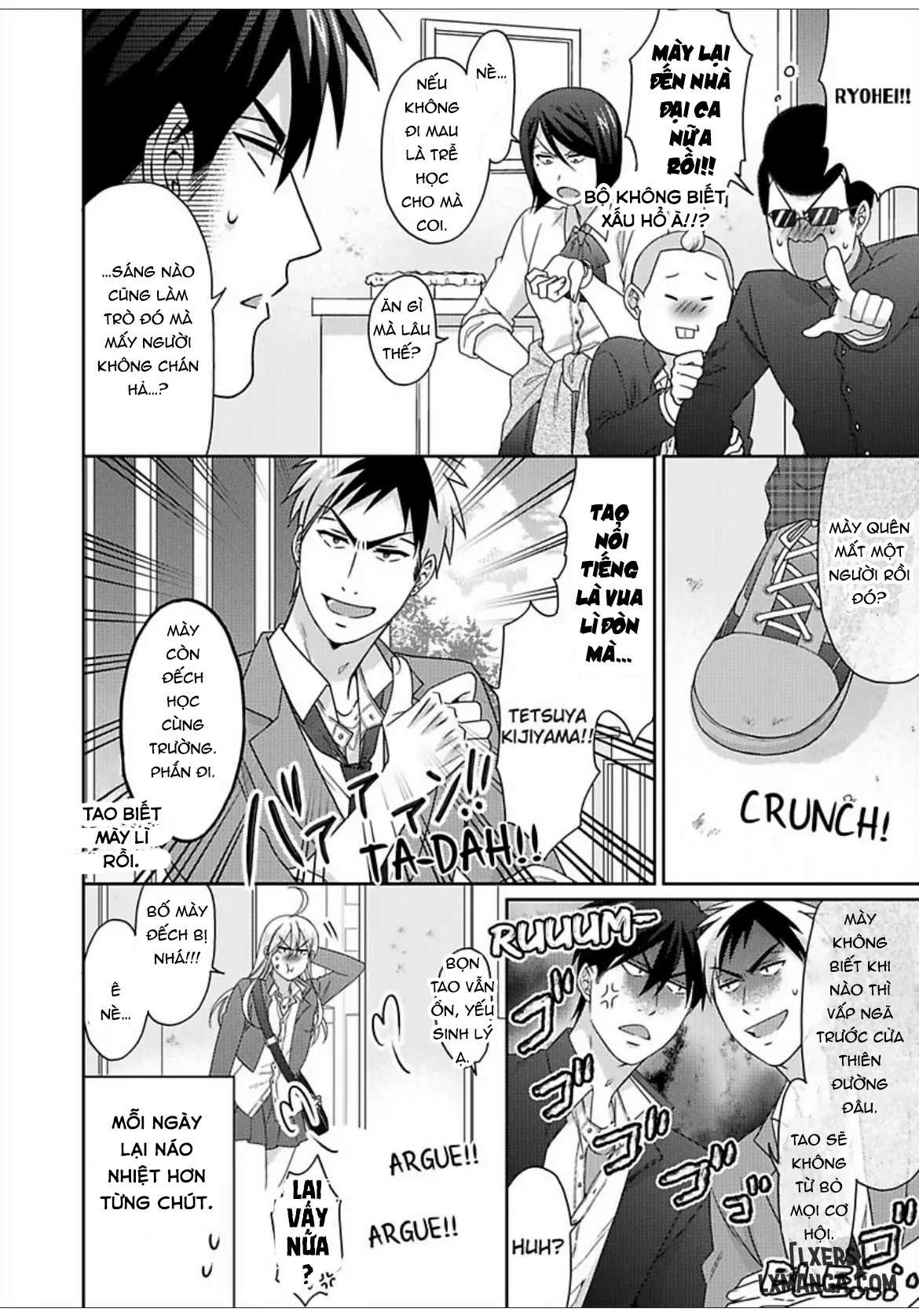 HentaiVN.net - Ảnh 34 - Nyotaika Yankee Gakuen: Ore no Hajimete, Nerawaretemasu! - Chap 53