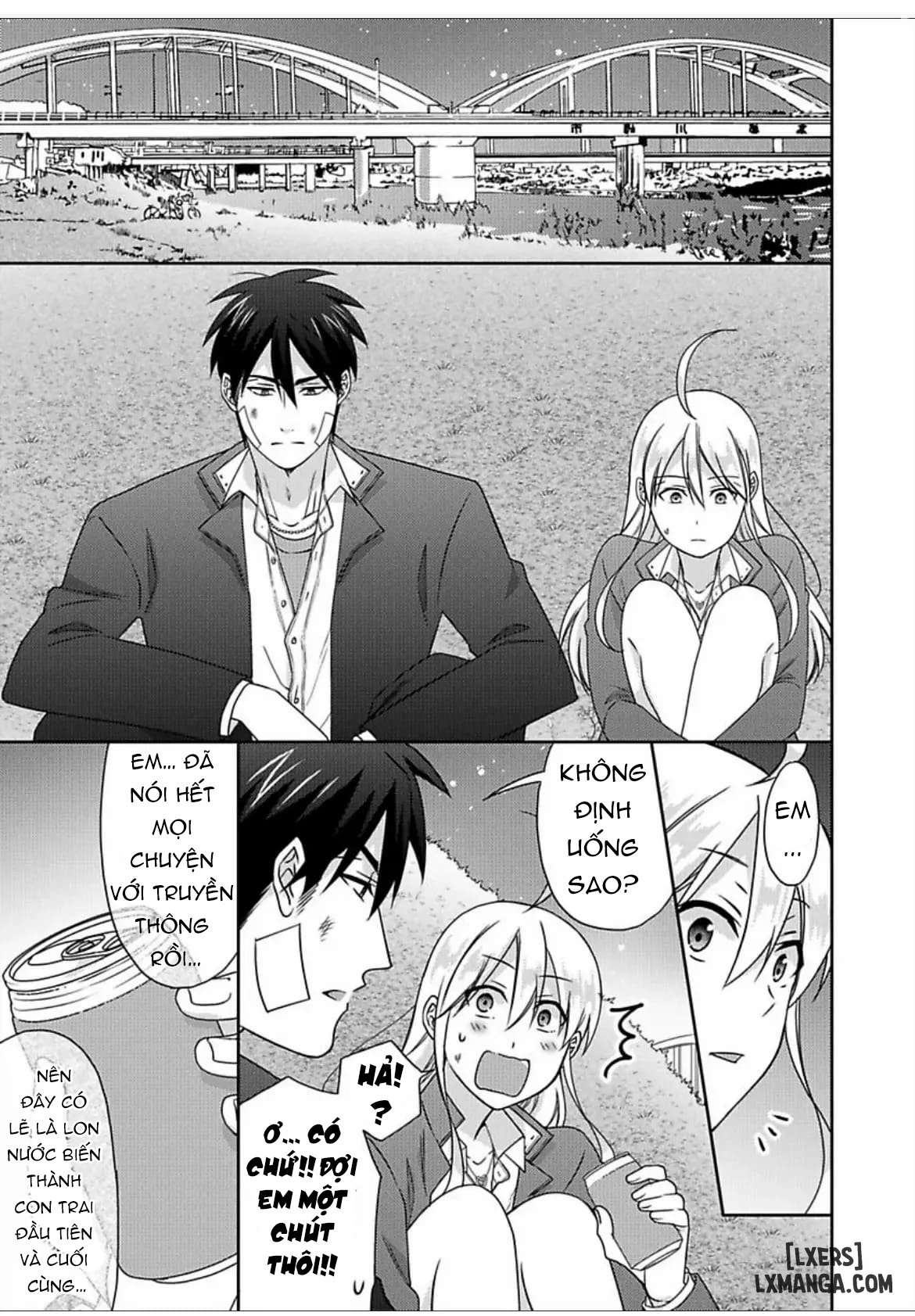 HentaiVN.net - Ảnh 5 - Nyotaika Yankee Gakuen: Ore no Hajimete, Nerawaretemasu! - Chap 53