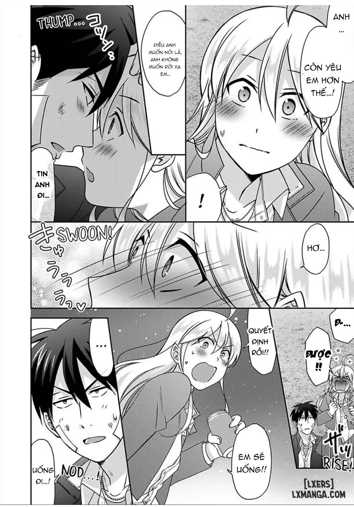 HentaiVN.net - Ảnh 8 - Nyotaika Yankee Gakuen: Ore no Hajimete, Nerawaretemasu! - Chap 53