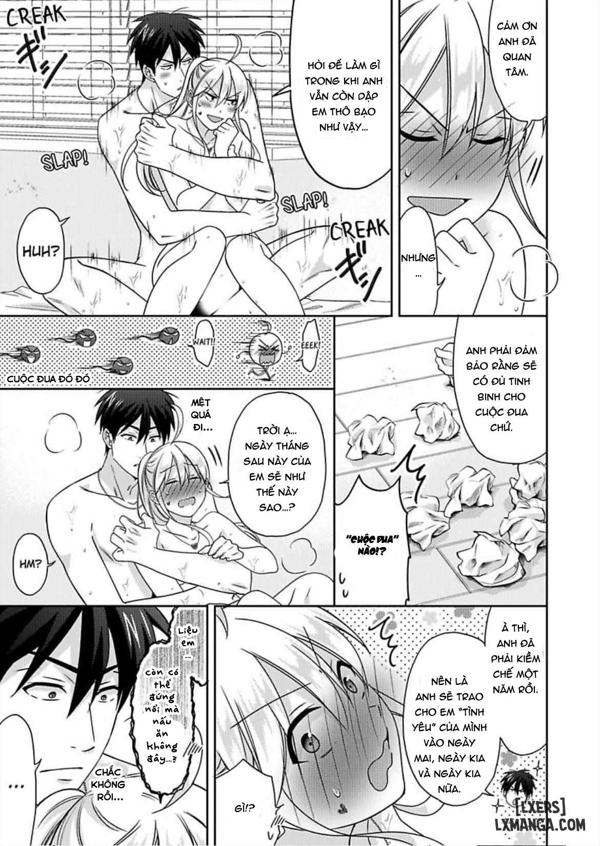 HentaiVN.net - Ảnh 19 - Nyotaika Yankee Gakuen: Ore no Hajimete, Nerawaretemasu! - chap 54