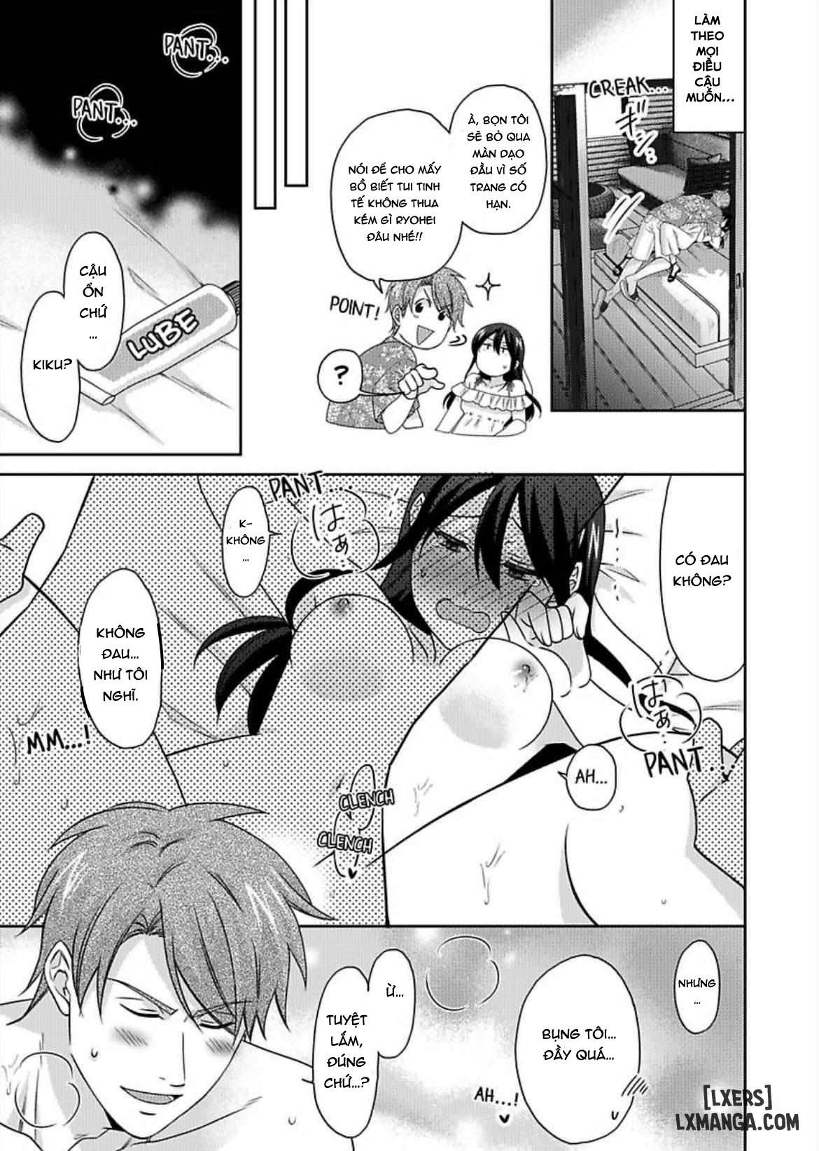 HentaiVN.net - Ảnh 24 - Nyotaika Yankee Gakuen: Ore no Hajimete, Nerawaretemasu! - chap 54