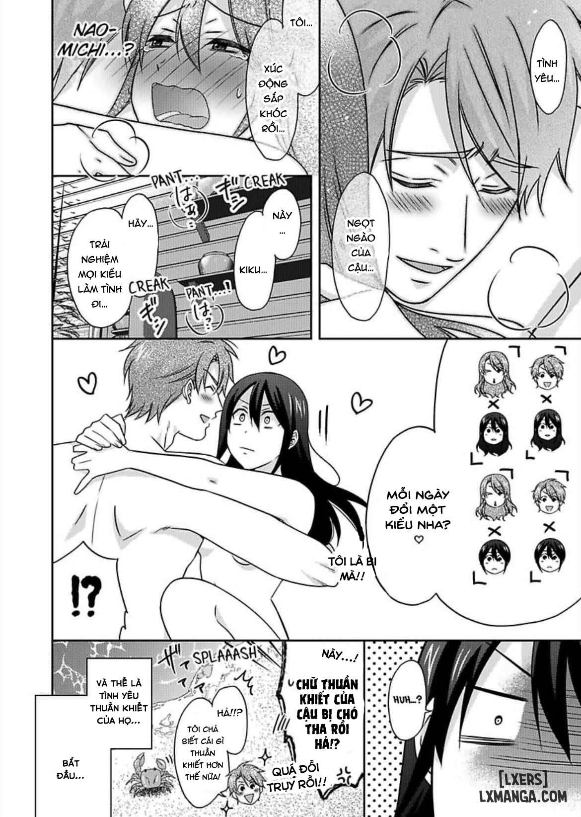 HentaiVN.net - Ảnh 28 - Nyotaika Yankee Gakuen: Ore no Hajimete, Nerawaretemasu! - chap 54