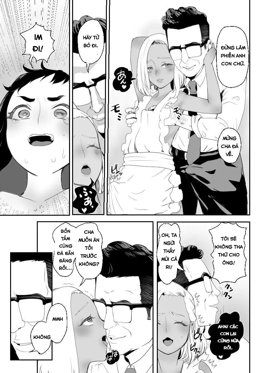HentaiVN.net - Ảnh 33 - Noukaizou Shiawase Kazoku 3 Happy End | Happy Brain Modified Family 3 - Oneshot