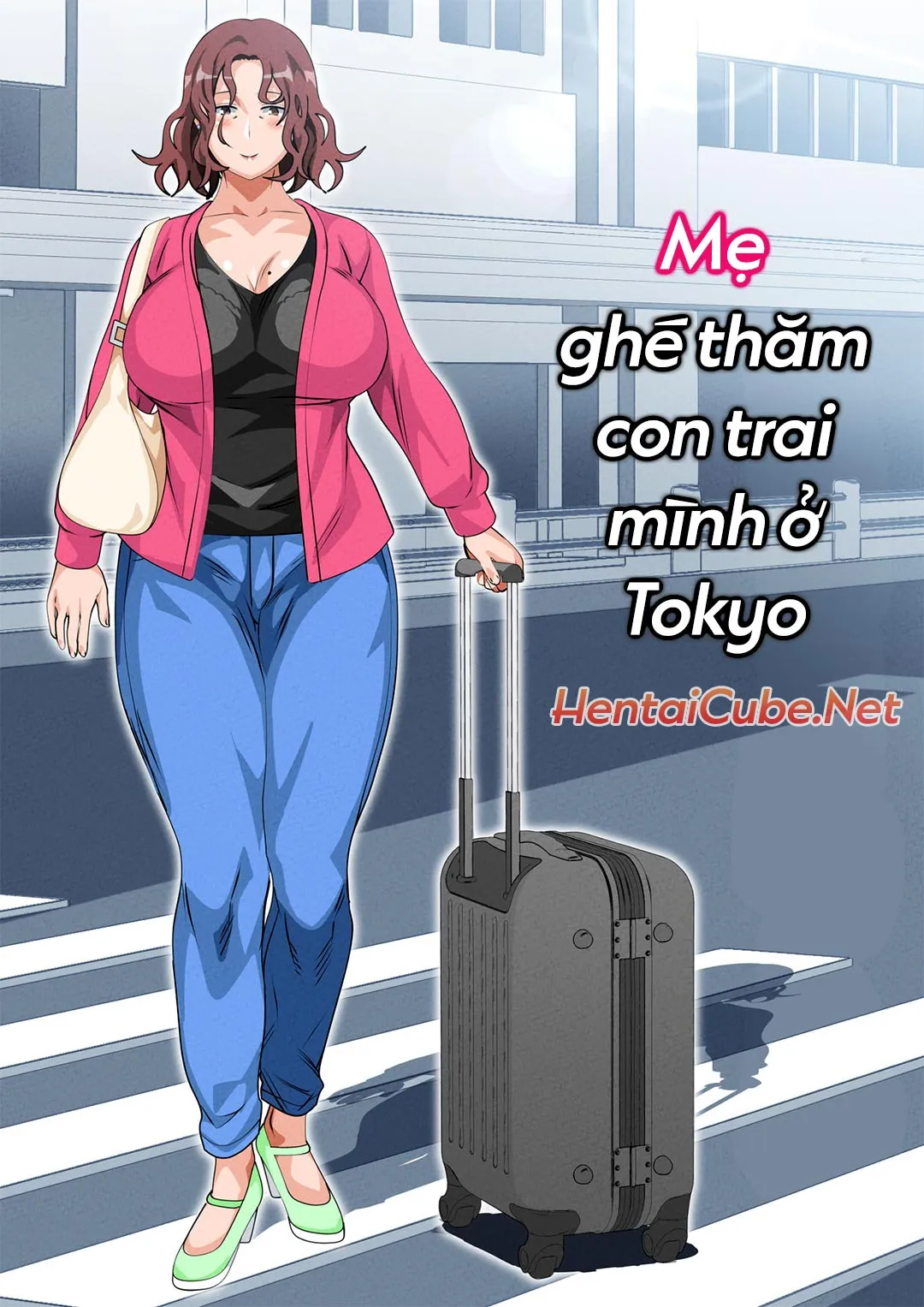 HentaiVN.net - Ảnh 3 - Mẹ ghé thăm con trai ở Tokyo [Musuko Ni Ai Ni Joukyou Shita Haha; Mother Visiting Her Son In Tokyo] - Chap 1