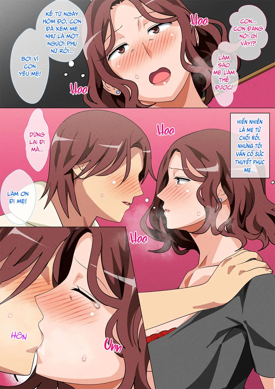 HentaiVN.net - Ảnh 12 - Mẹ ghé thăm con trai ở Tokyo [Musuko Ni Ai Ni Joukyou Shita Haha; Mother Visiting Her Son In Tokyo] - Chap 2