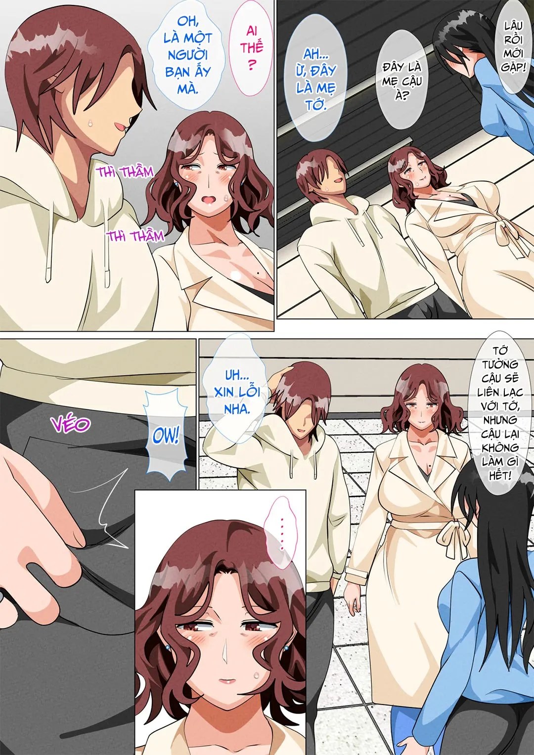 HentaiVN.net - Ảnh 16 - Mẹ ghé thăm con trai ở Tokyo [Musuko Ni Ai Ni Joukyou Shita Haha; Mother Visiting Her Son In Tokyo] - Chap 4