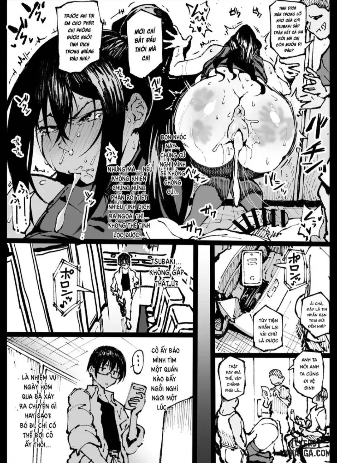 HentaiVN.net - Ảnh 5 - Tsubaki-san called during a date - One Shot!