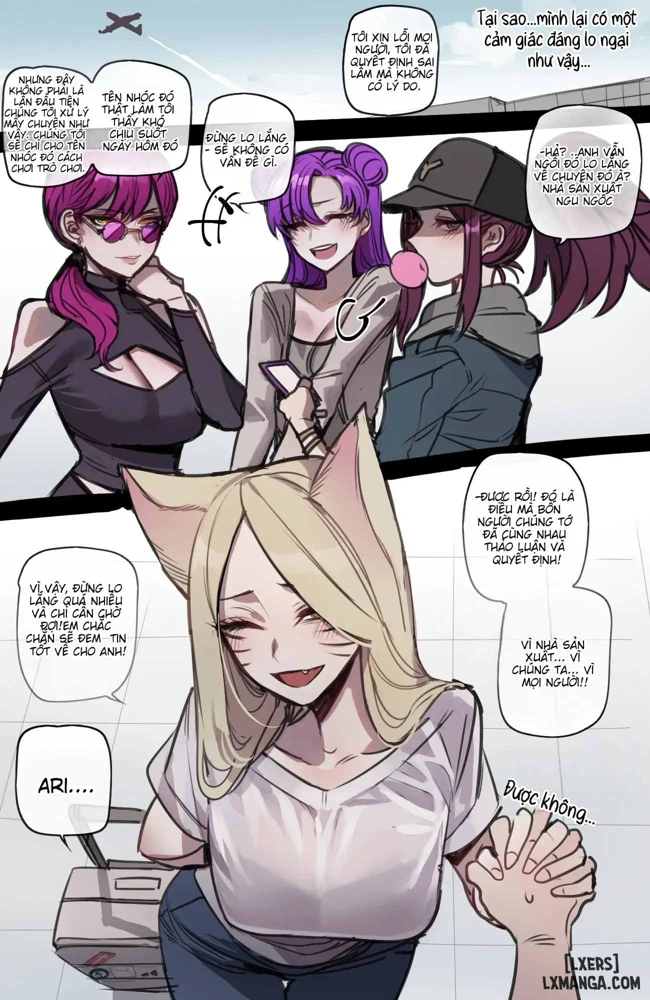 HentaiVN.net - Ảnh 10 - K/DA - Fuck Dem All - Chap 1