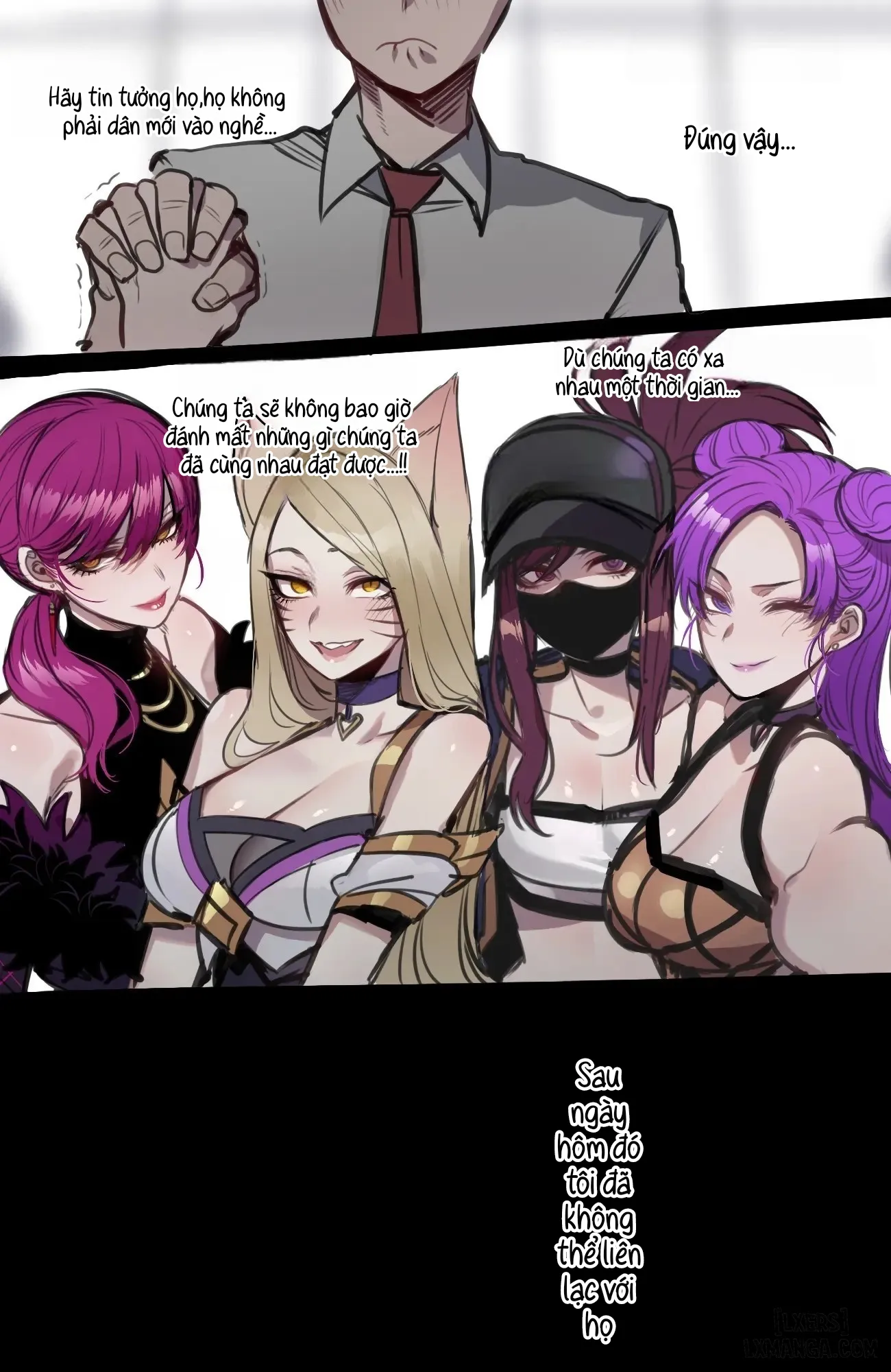 HentaiVN.net - Ảnh 11 - K/DA - Fuck Dem All - Chap 1