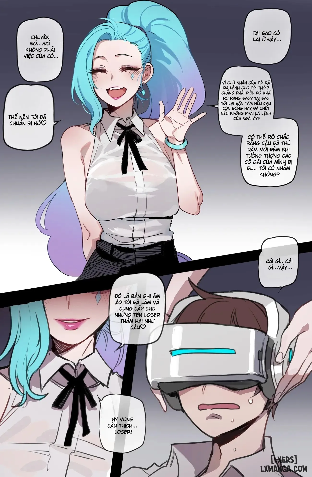 HentaiVN.net - Ảnh 4 - K/DA - Fuck Dem All - Chap 2-End