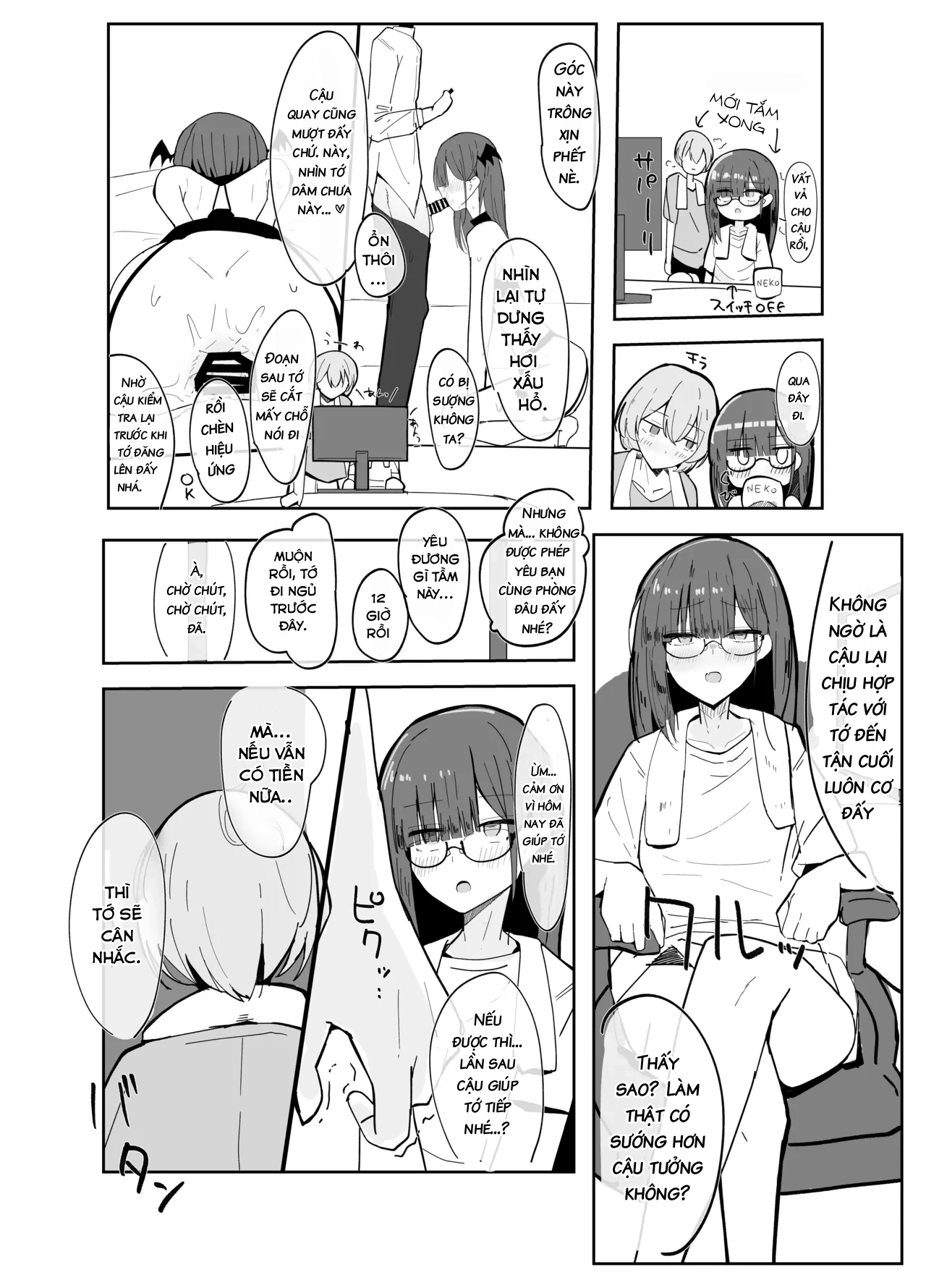 HentaiVN.net - Ảnh 22 - Đụ luôn bạn cùng phòng - Oneshot