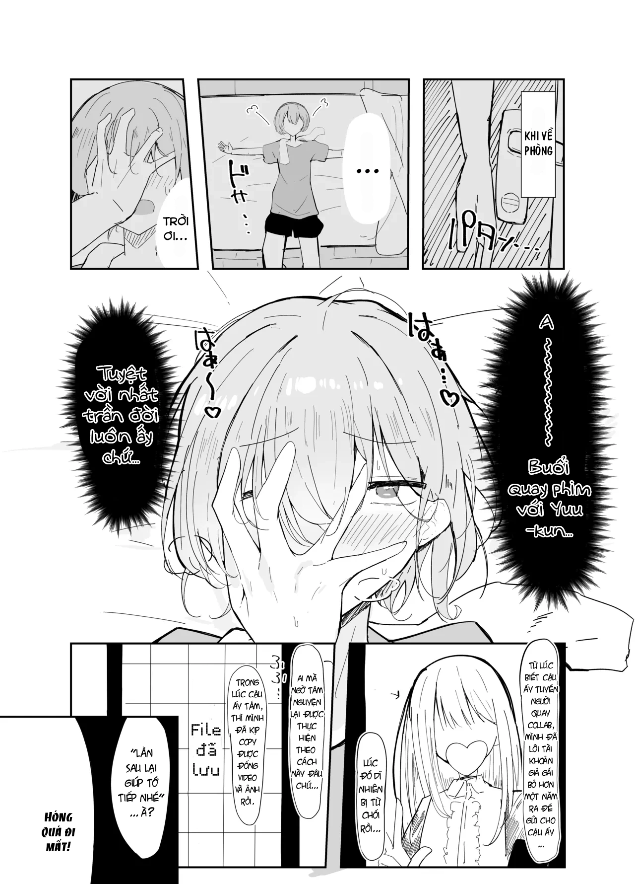 HentaiVN.net - Ảnh 23 - Đụ luôn bạn cùng phòng - Oneshot
