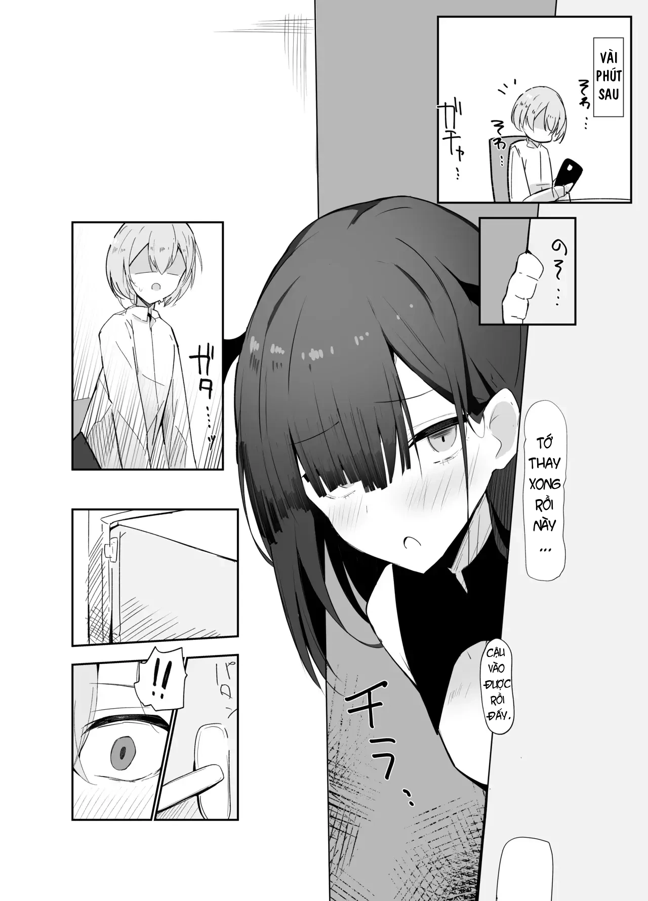 HentaiVN.net - Ảnh 8 - Đụ luôn bạn cùng phòng - Oneshot