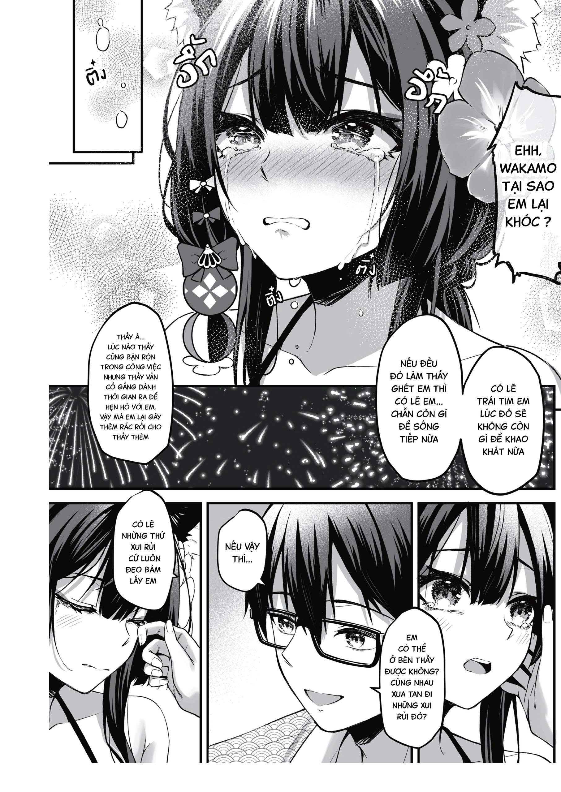 HentaiVN.net - Ảnh 12 - Sensei và Nàng Cáo cực múp - ONESHOT