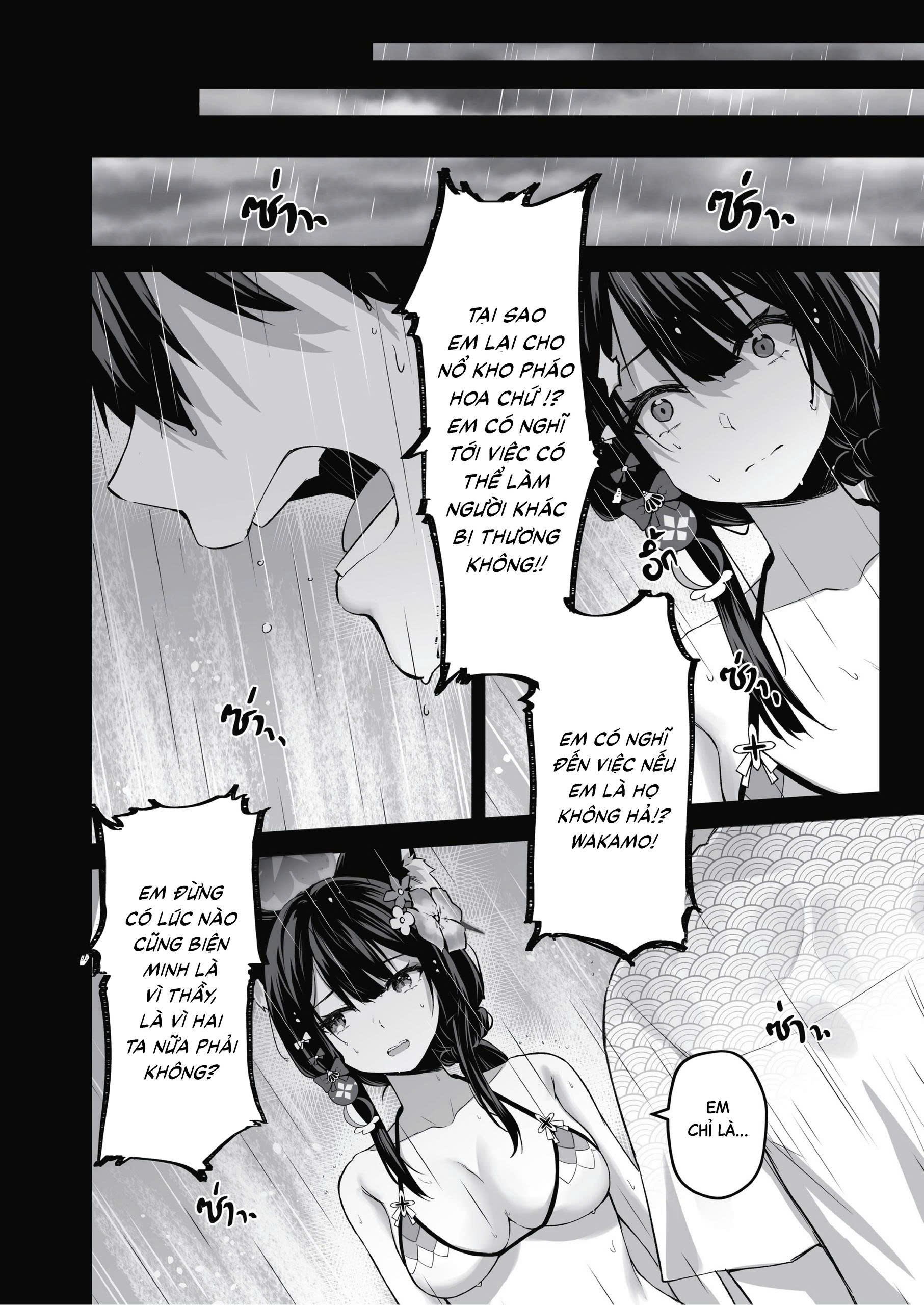 HentaiVN.net - Ảnh 5 - Sensei và Nàng Cáo cực múp - ONESHOT