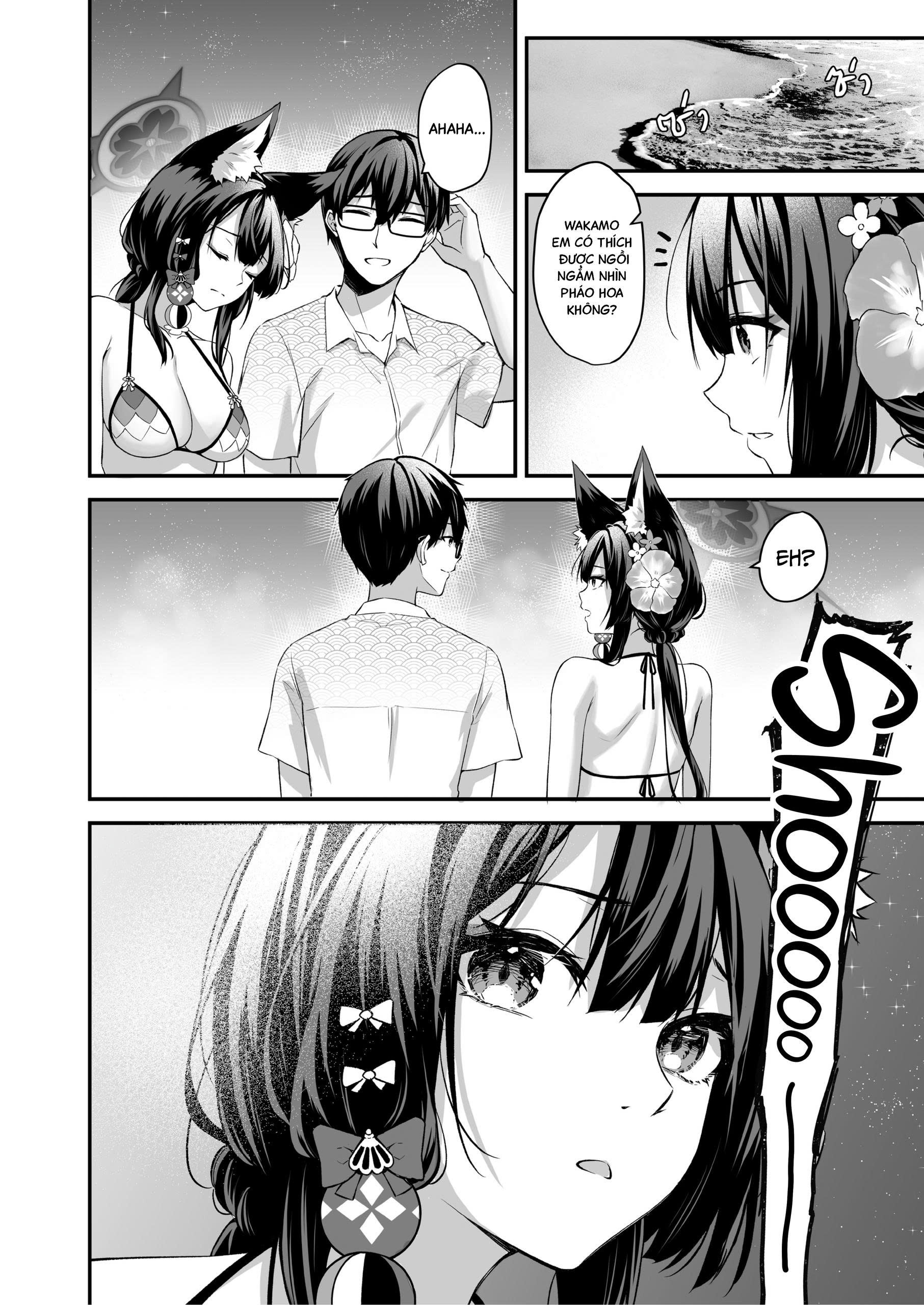 HentaiVN.net - Ảnh 9 - Sensei và Nàng Cáo cực múp - ONESHOT