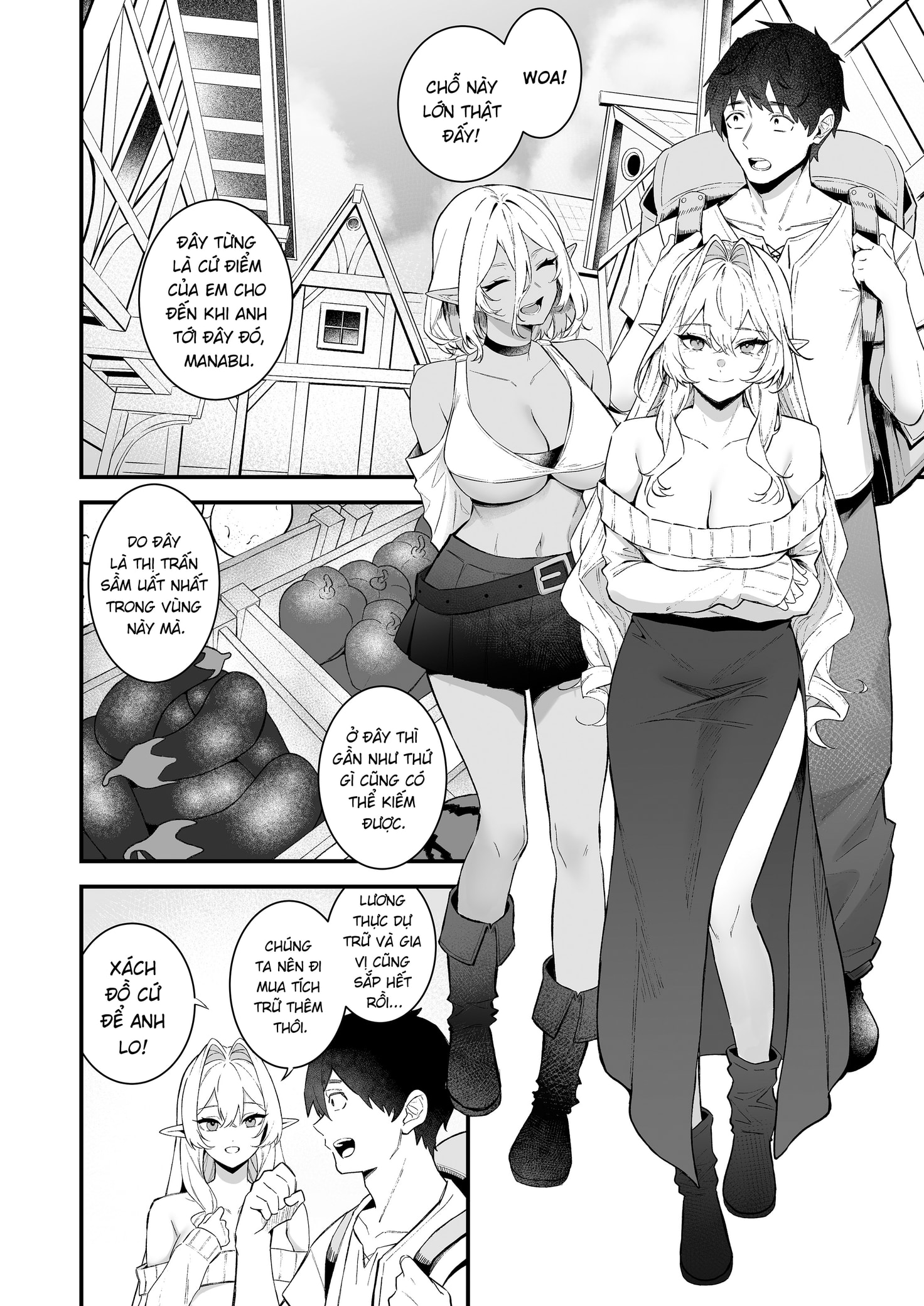 HentaiVN.net - Ảnh 3 - Cuộc sống ngọt ngào ở thế giới khác - Sweet Life in Another World 7: Part 1
