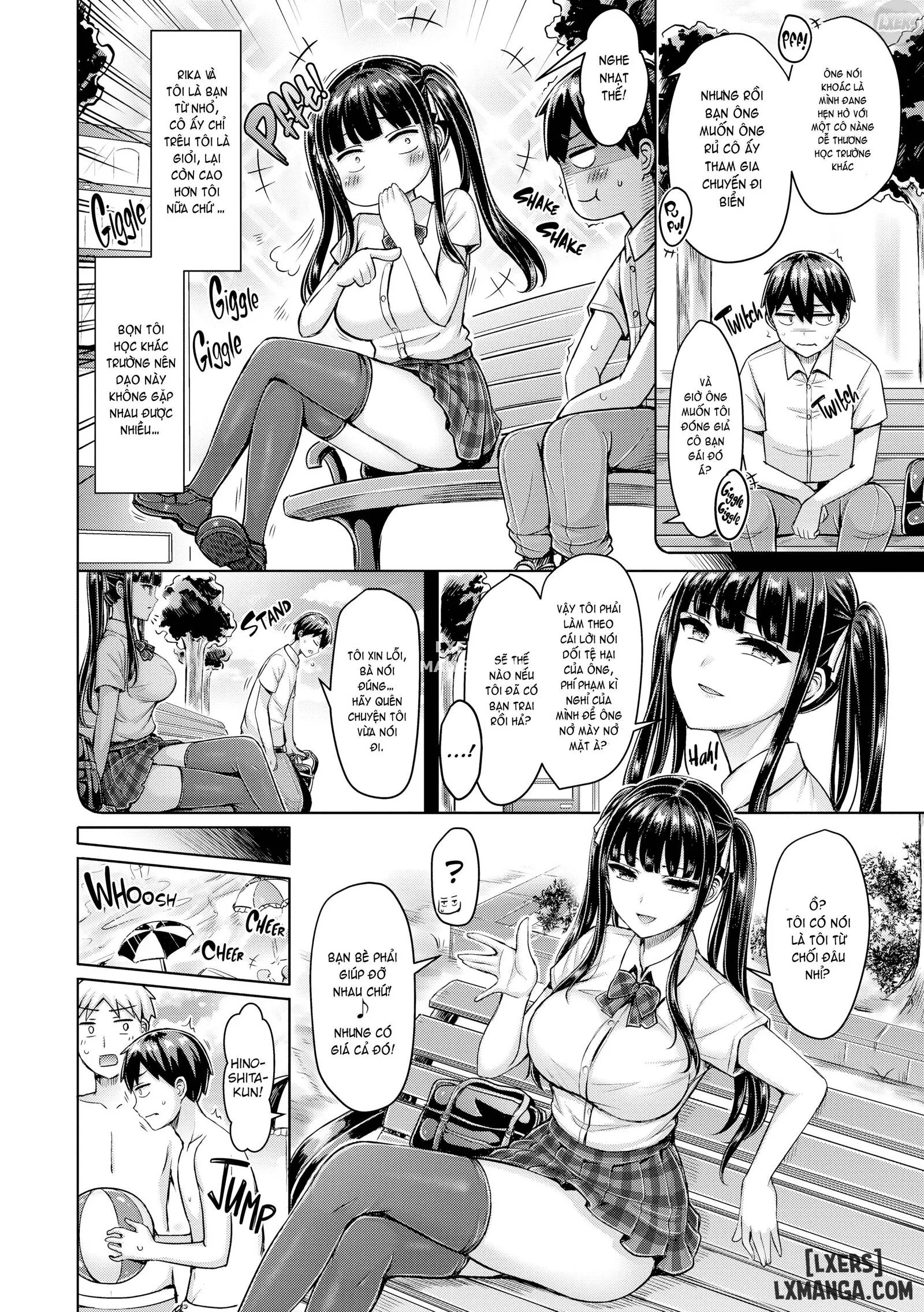 HentaiVN.net - Ảnh 5 - Titty Parade [Kozue-oneechan and I; My Childhood Friend is Strong - Part 1, 2 & Bonus Stage; Best Shot; We Have Our Teacher!!; One-Night Wolf!; Completely Lost!; Affinity XO!] - Chapter 2