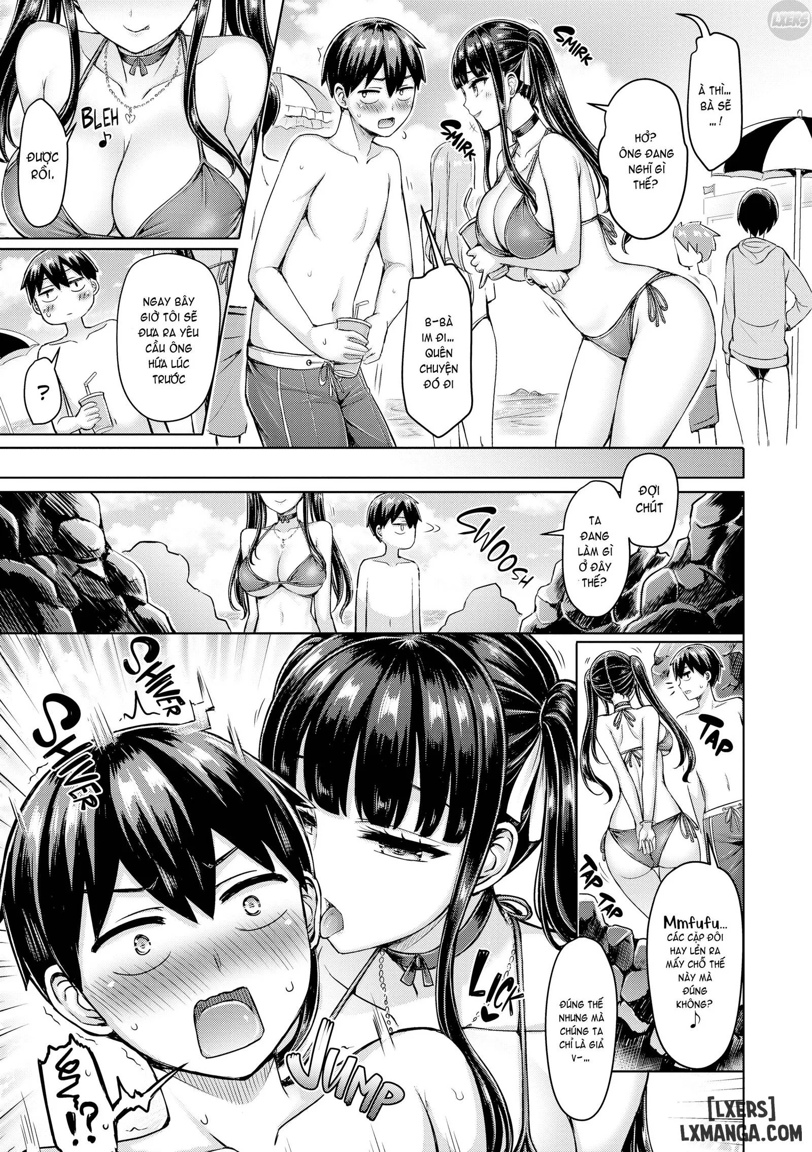 HentaiVN.net - Ảnh 8 - Titty Parade [Kozue-oneechan and I; My Childhood Friend is Strong - Part 1, 2 & Bonus Stage; Best Shot; We Have Our Teacher!!; One-Night Wolf!; Completely Lost!; Affinity XO!] - Chapter 2