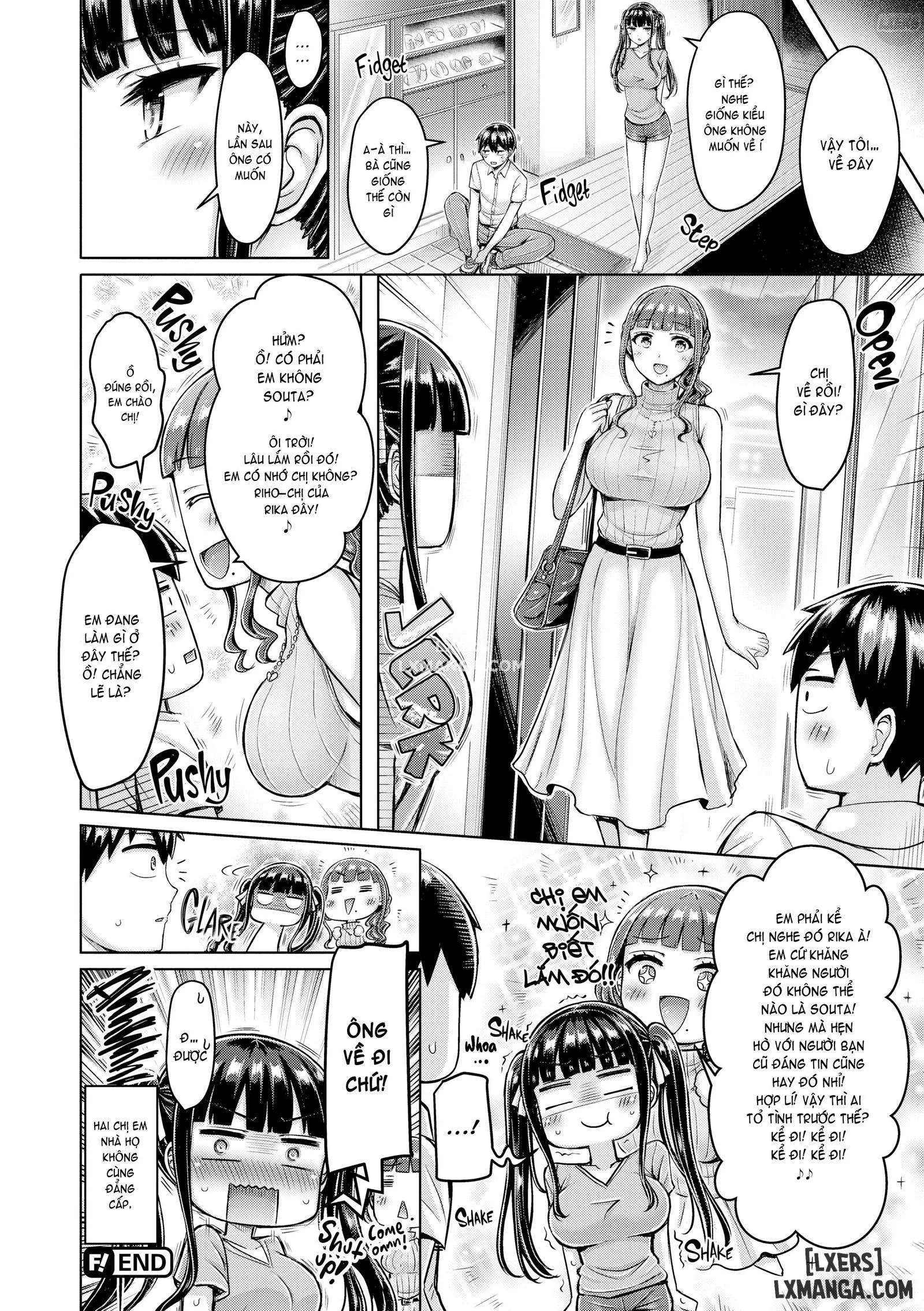 HentaiVN.net - Ảnh 19 - Titty Parade [Kozue-oneechan and I; My Childhood Friend is Strong - Part 1, 2 & Bonus Stage; Best Shot; We Have Our Teacher!!; One-Night Wolf!; Completely Lost!; Affinity XO!] - Chapter 3