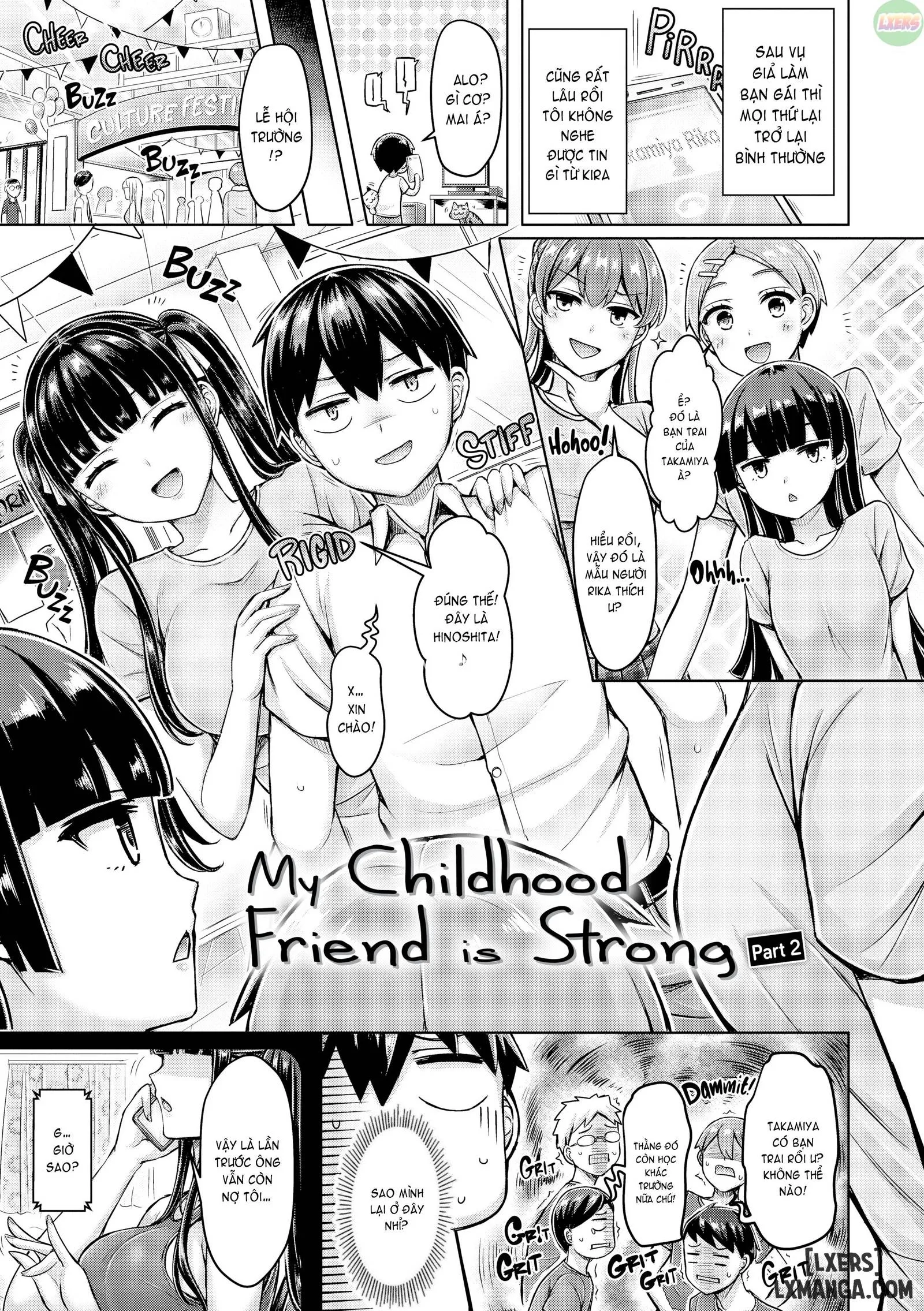 HentaiVN.net - Ảnh 4 - Titty Parade [Kozue-oneechan and I; My Childhood Friend is Strong - Part 1, 2 & Bonus Stage; Best Shot; We Have Our Teacher!!; One-Night Wolf!; Completely Lost!; Affinity XO!] - Chapter 3