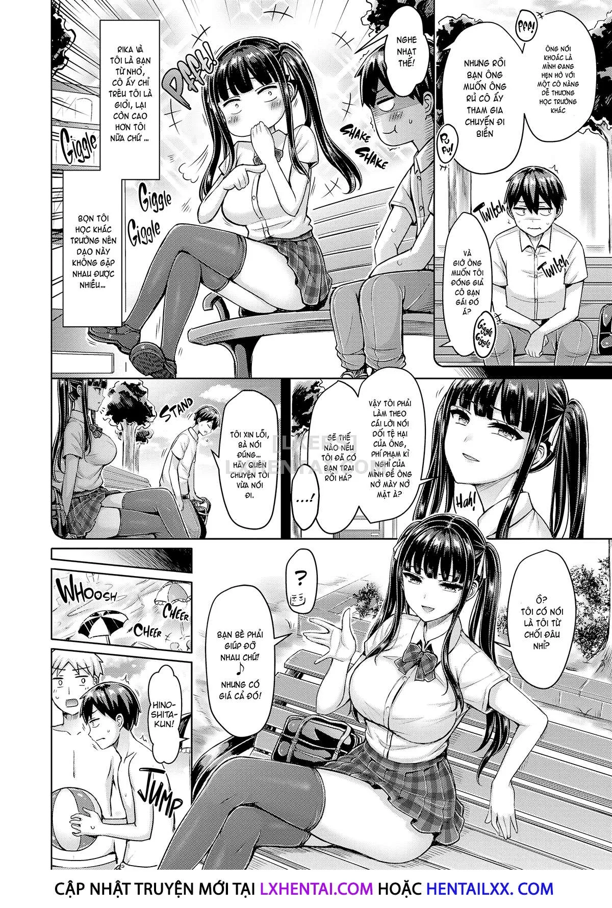 HentaiVN.net - Ảnh 3 - Titty Parade [Kozue-oneechan and I; My Childhood Friend is Strong - Part 1, 2 & Bonus Stage; Best Shot; We Have Our Teacher!!; One-Night Wolf!; Completely Lost!; Affinity XO!] - Chap 7 - My Childhood Friend is Strong - Part 1