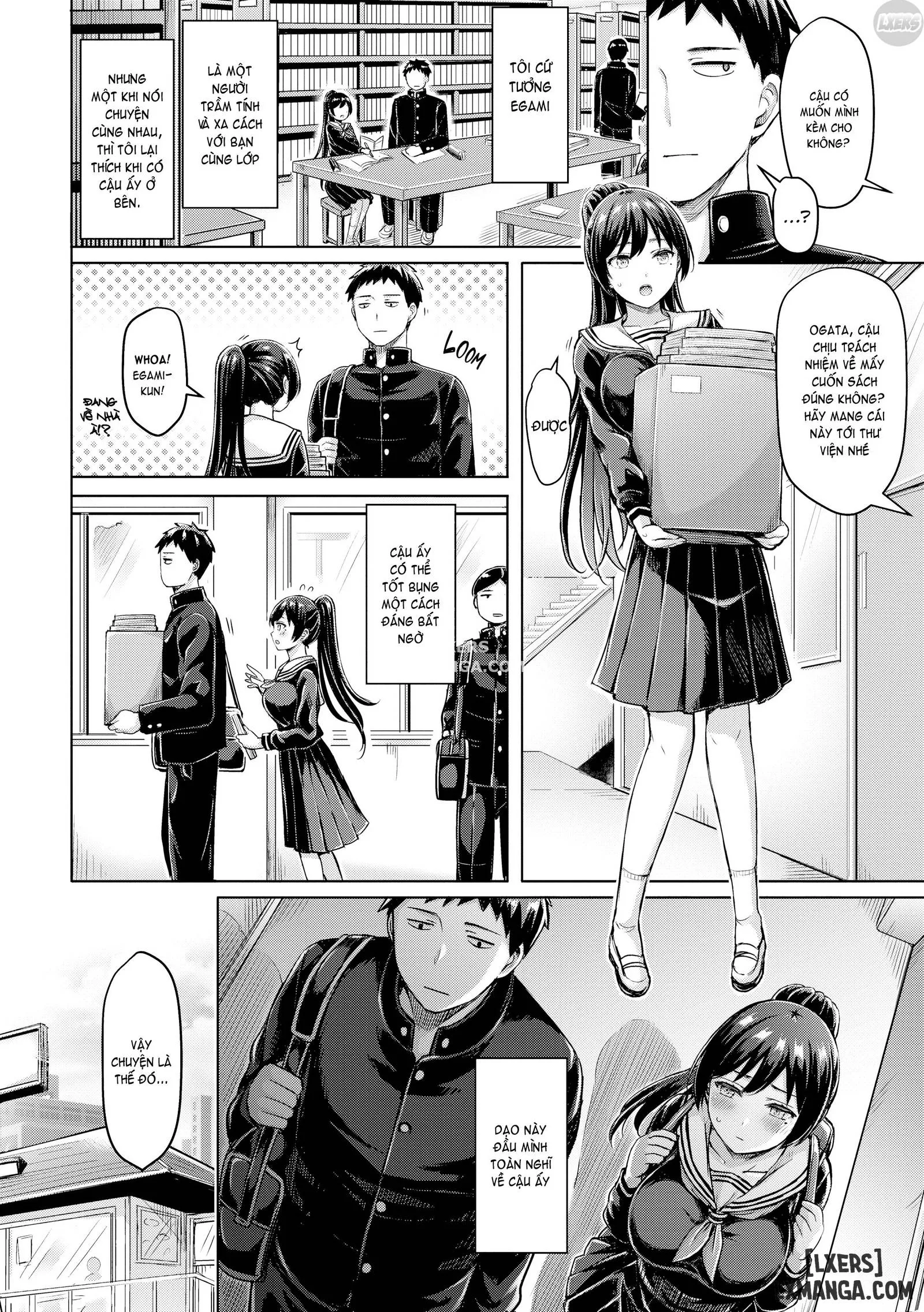 HentaiVN.net - Ảnh 5 - Titty Parade [Kozue-oneechan and I; My Childhood Friend is Strong - Part 1, 2 & Bonus Stage; Best Shot; We Have Our Teacher!!; One-Night Wolf!; Completely Lost!; Affinity XO!] - Chapter 8