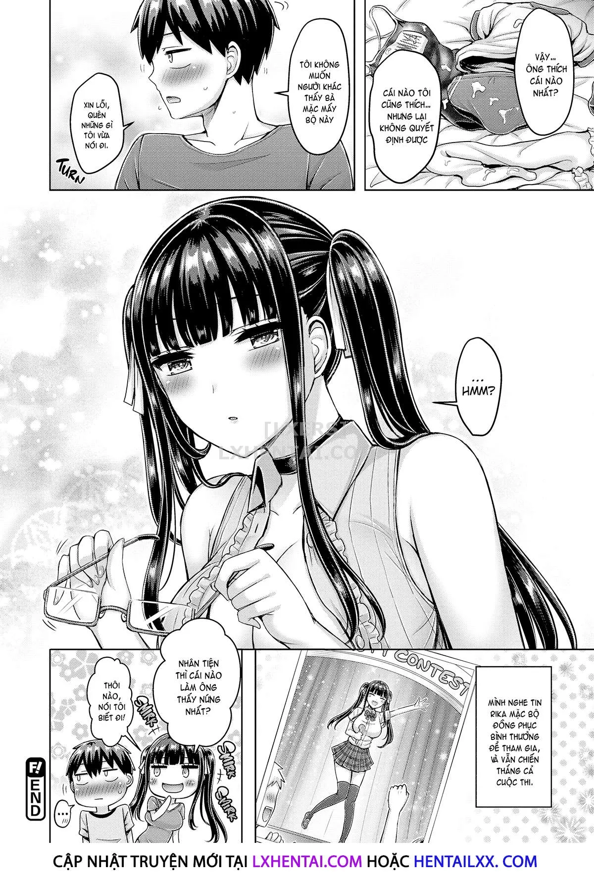 HentaiVN.net - Ảnh 7 - Titty Parade [Kozue-oneechan and I; My Childhood Friend is Strong - Part 1, 2 & Bonus Stage; Best Shot; We Have Our Teacher!!; One-Night Wolf!; Completely Lost!; Affinity XO!] - Chap 9 - My Childhood Friend is Strong - Bonus Stage