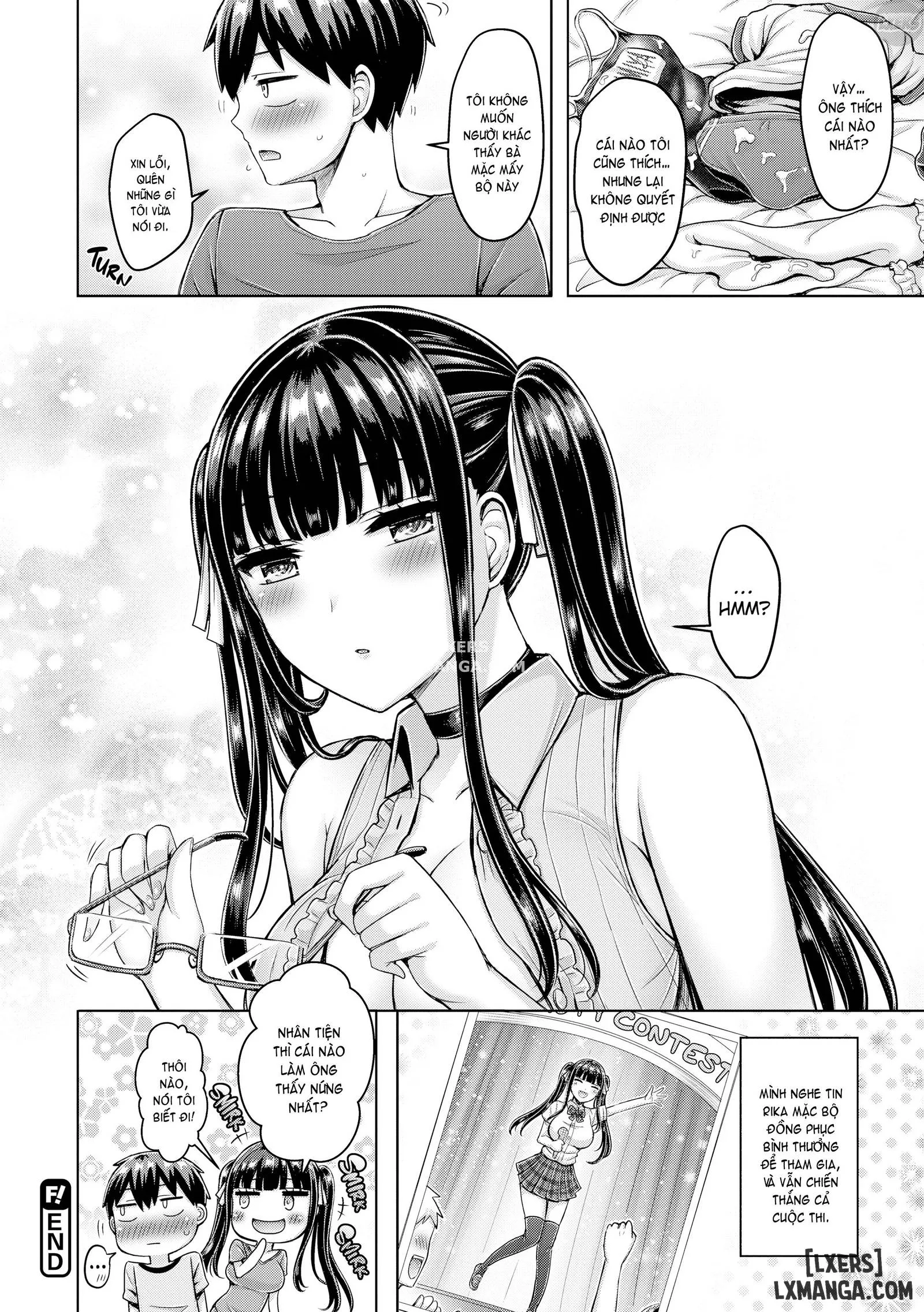 HentaiVN.net - Ảnh 9 - Titty Parade [Kozue-oneechan and I; My Childhood Friend is Strong - Part 1, 2 & Bonus Stage; Best Shot; We Have Our Teacher!!; One-Night Wolf!; Completely Lost!; Affinity XO!] - Chapter 10 END