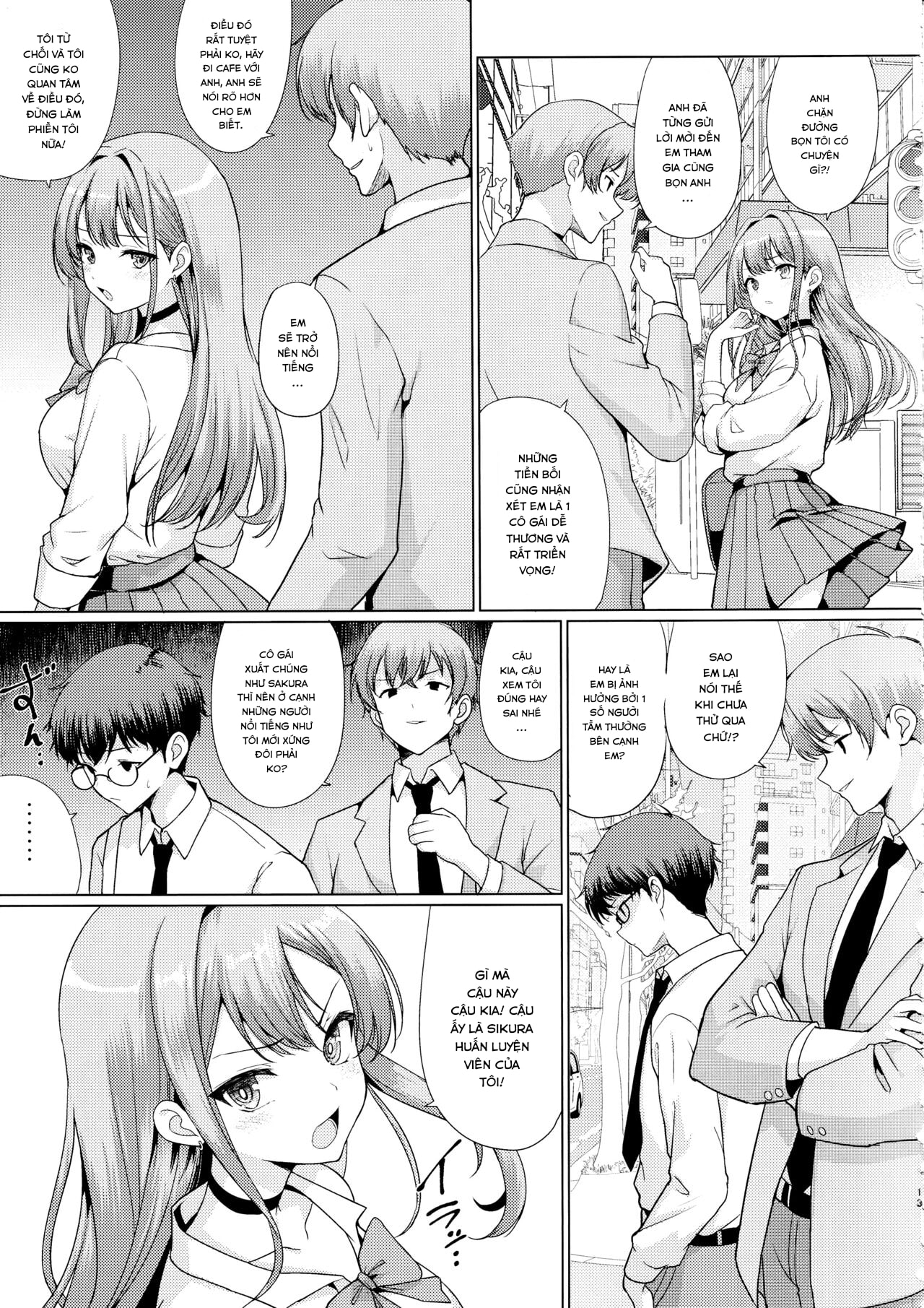HentaiVN.net - Ảnh 12 - Vì cứu cô bạn thân tôi bị nhóm 3 người hiếp dâm - Oneshot