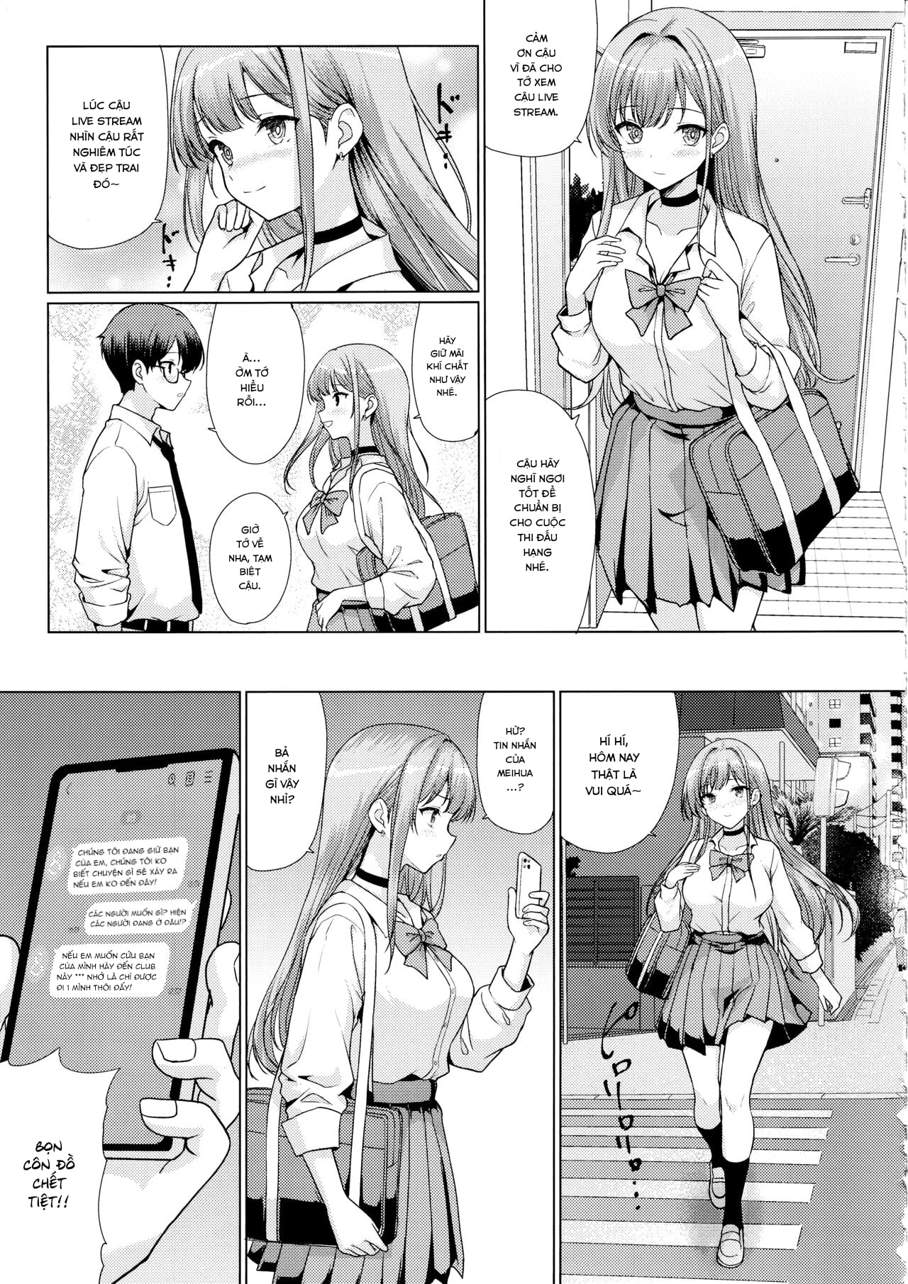 HentaiVN.net - Ảnh 16 - Vì cứu cô bạn thân tôi bị nhóm 3 người hiếp dâm - Oneshot