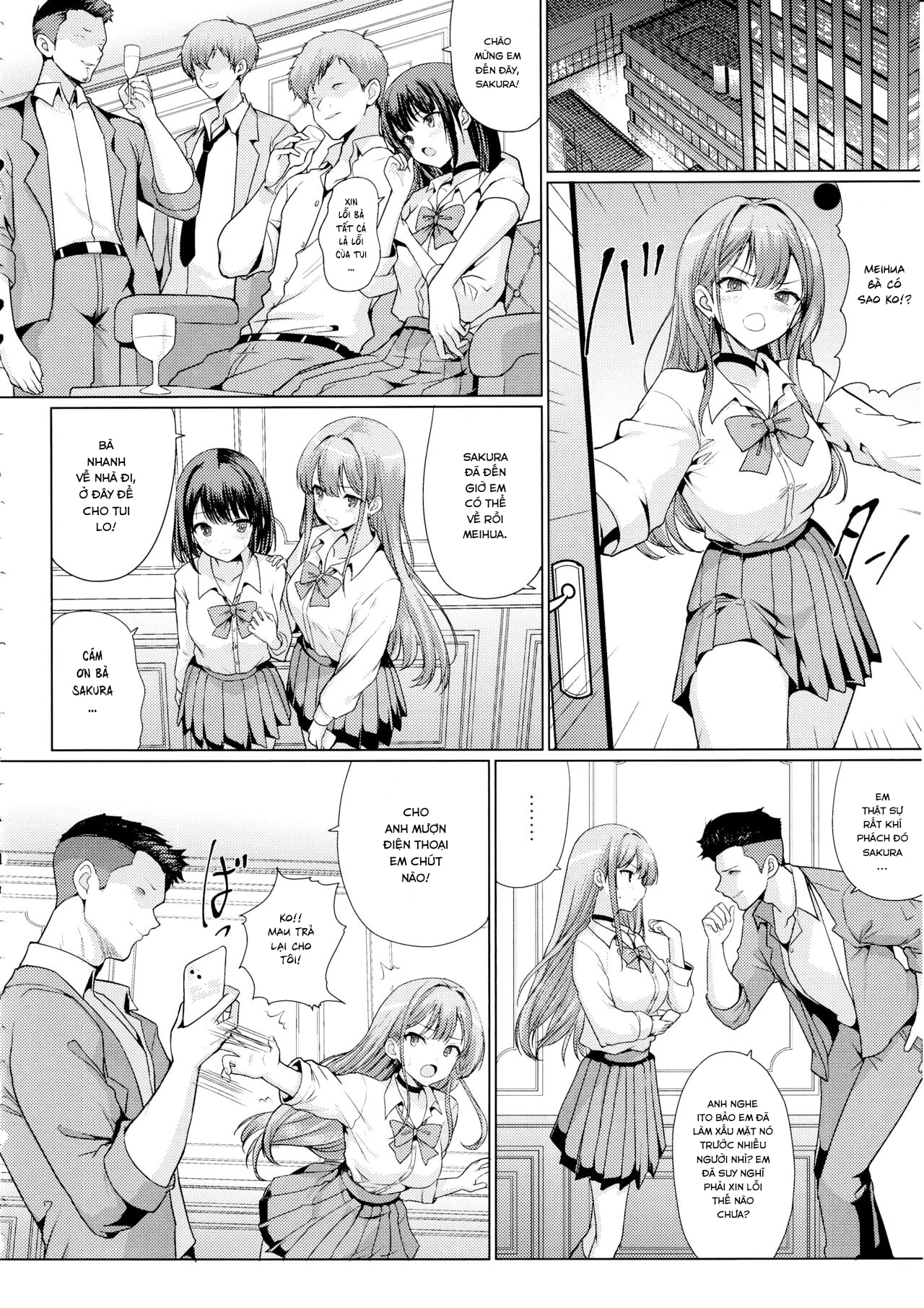 HentaiVN.net - Ảnh 17 - Vì cứu cô bạn thân tôi bị nhóm 3 người hiếp dâm - Oneshot