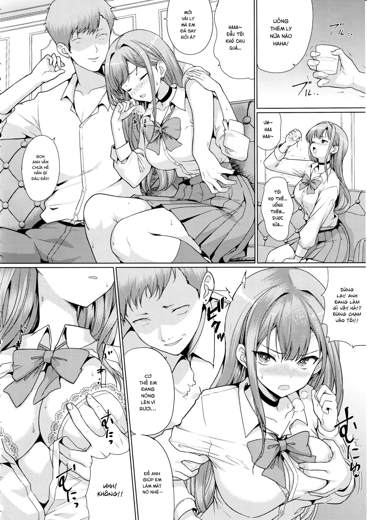 HentaiVN.net - Ảnh 19 - Vì cứu cô bạn thân tôi bị nhóm 3 người hiếp dâm - Oneshot
