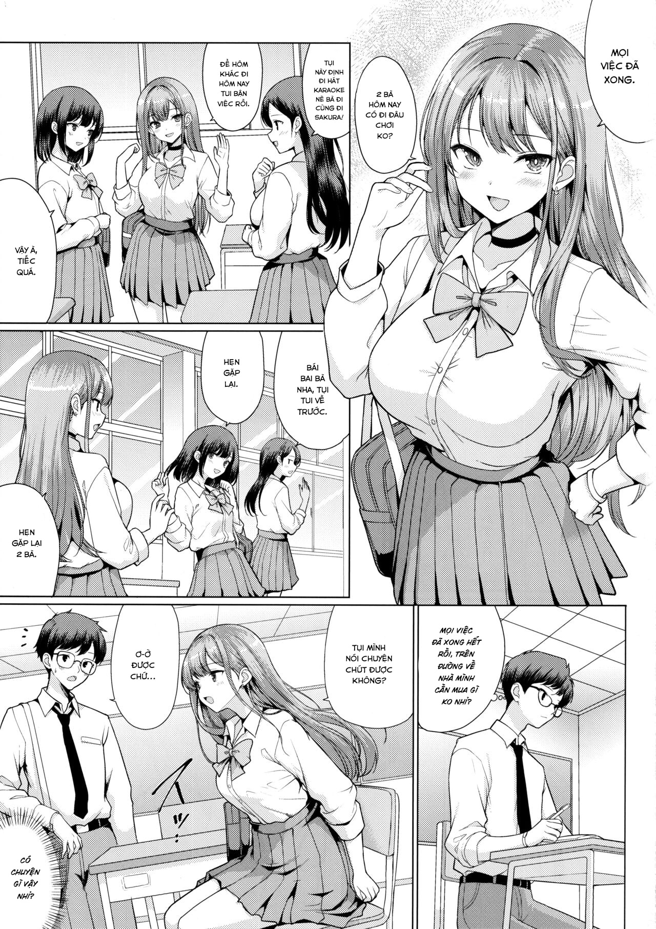 HentaiVN.net - Ảnh 2 - Vì cứu cô bạn thân tôi bị nhóm 3 người hiếp dâm - Oneshot