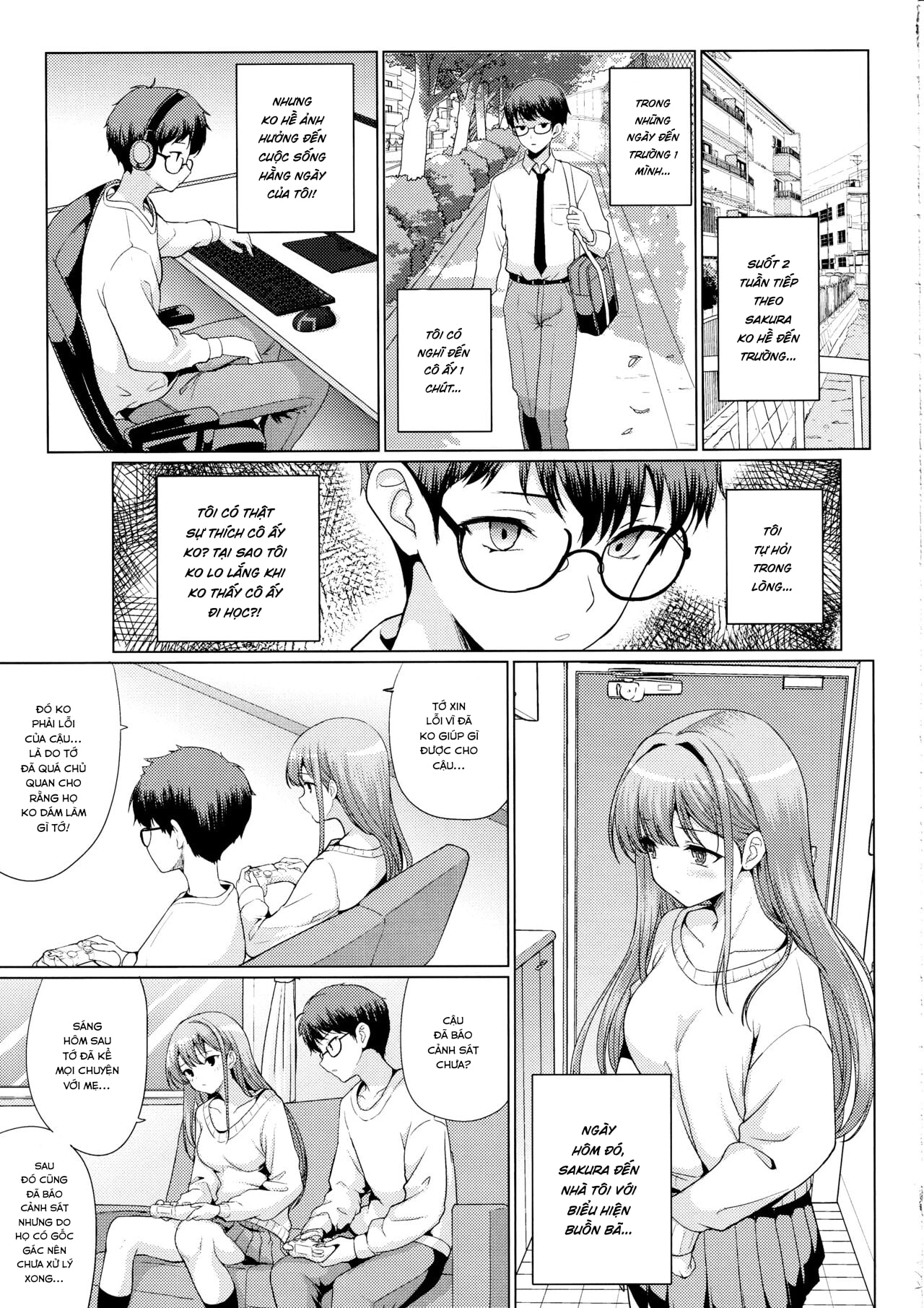 HentaiVN.net - Ảnh 38 - Vì cứu cô bạn thân tôi bị nhóm 3 người hiếp dâm - Oneshot