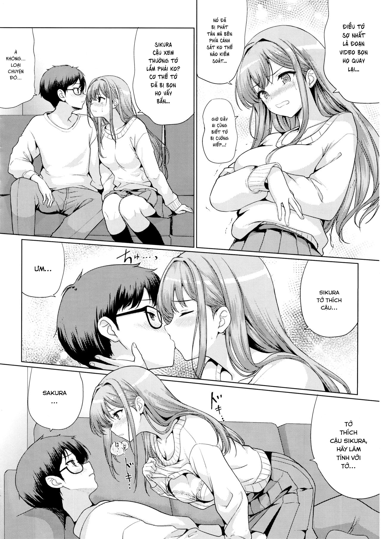 HentaiVN.net - Ảnh 39 - Vì cứu cô bạn thân tôi bị nhóm 3 người hiếp dâm - Oneshot
